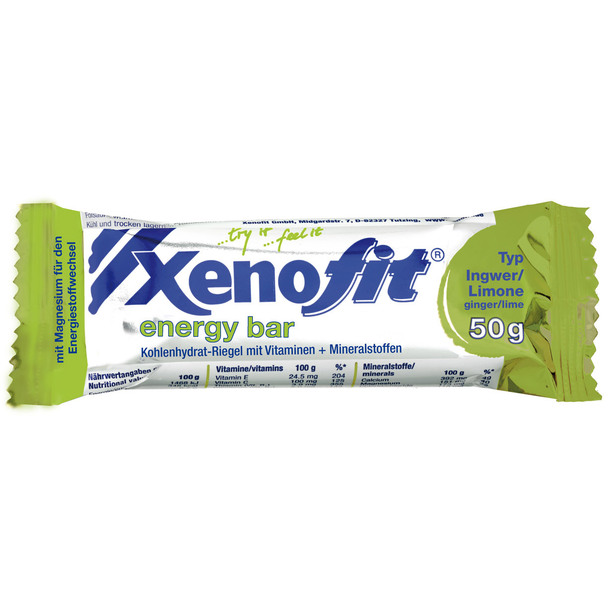 Xenofit Energy Bar Energieriegel (50 g)