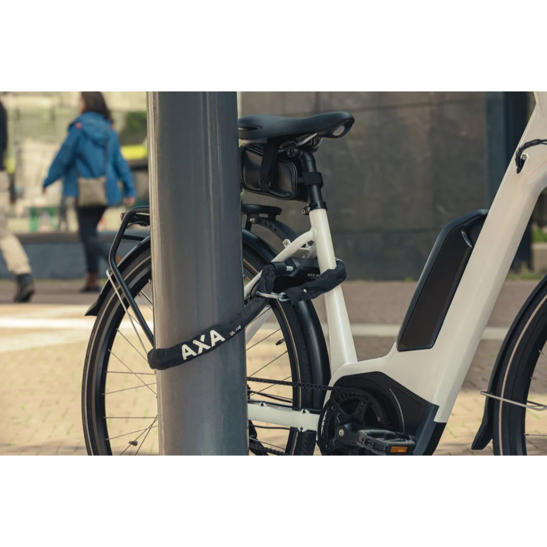 Axa Atlas Retractable + ULC 5,5-130 + Bag Set Rahmenschloss