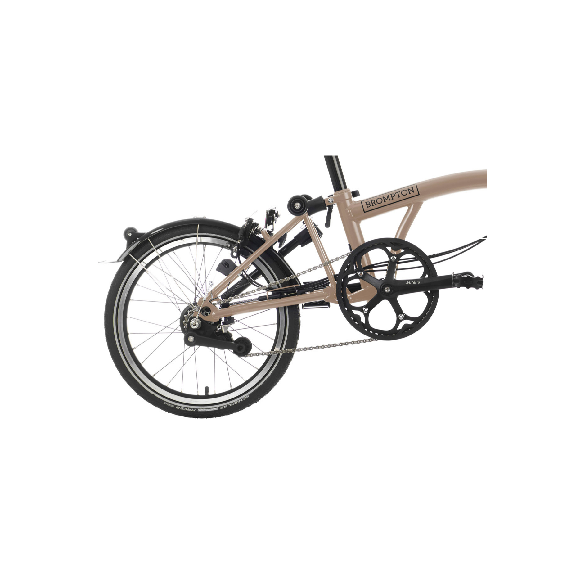 Brompton C-Line H4L Faltrad 16" braun