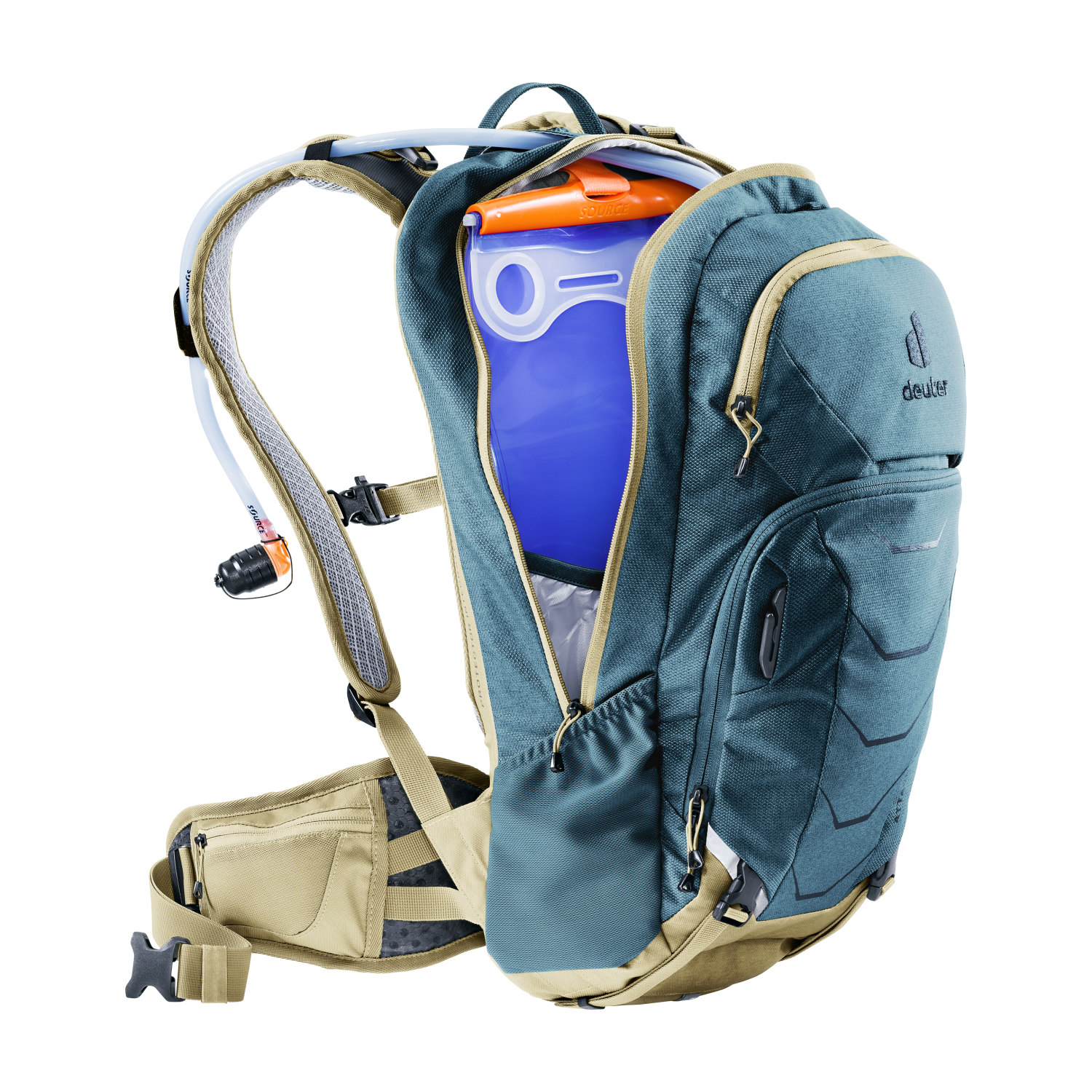 Deuter Attack Enduro 16 Protektor-Rucksack atlantic-desert