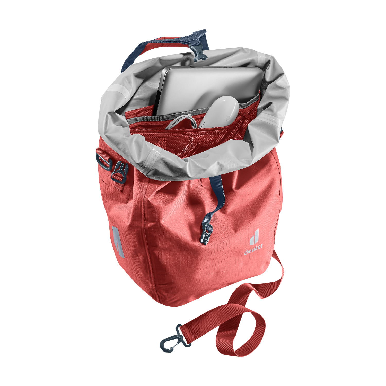 Deuter Weybridge 25+5 Fahrradtasche rot