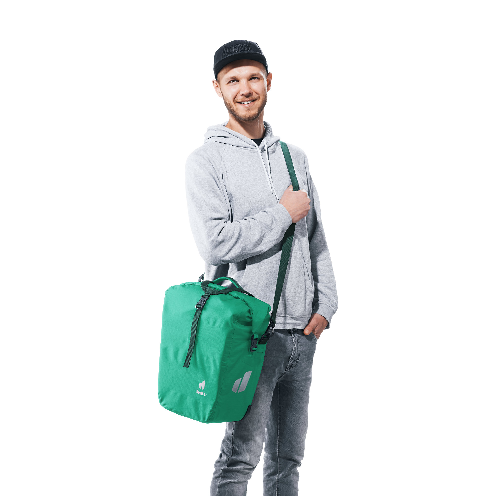 Deuter Weybridge 20+5 Fahrradtasche türkis