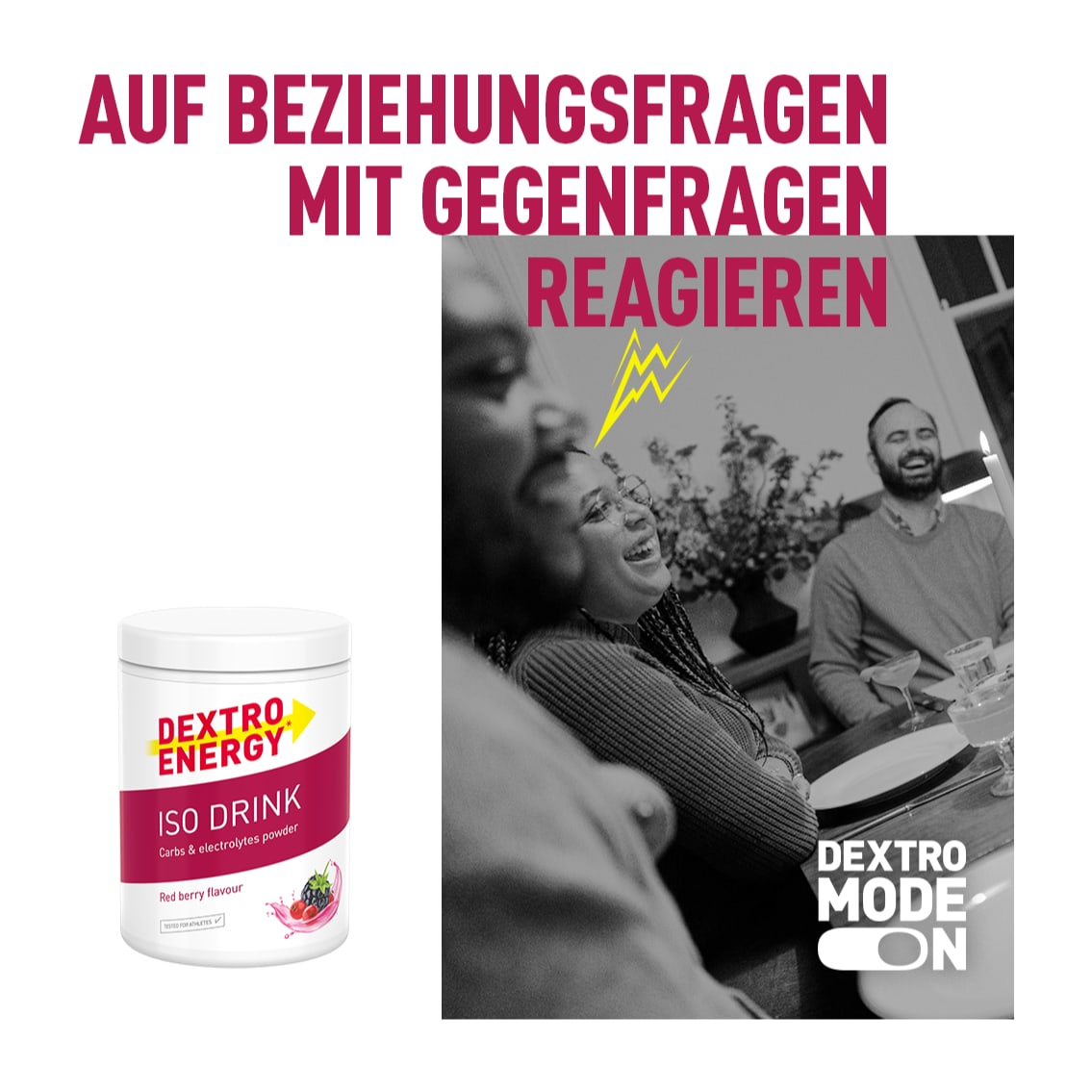 Dextro Energy* Iso Drink isotonisches Getränkepulver (440 g)