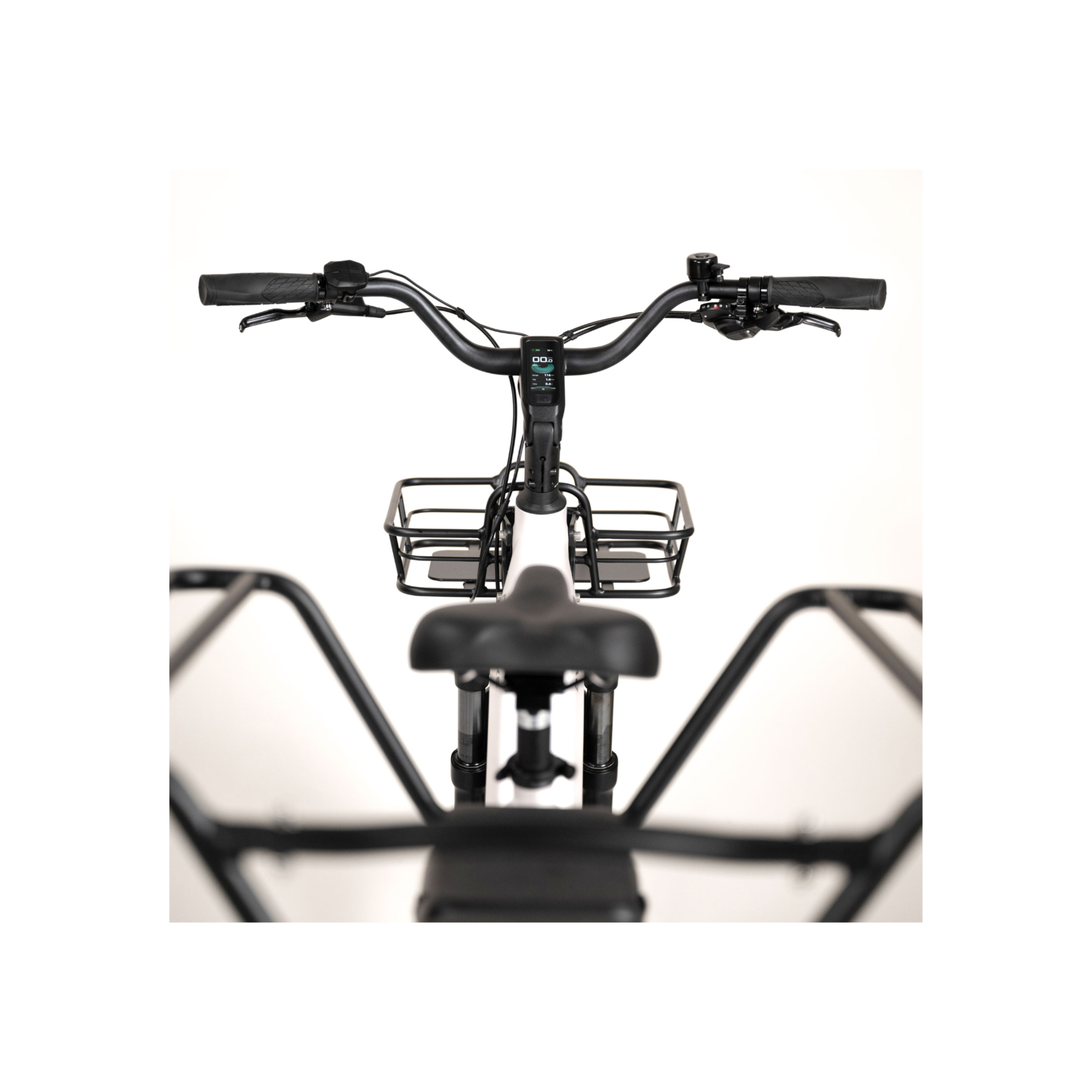 Dynabike E-Flux Lastenrad 24" weiß