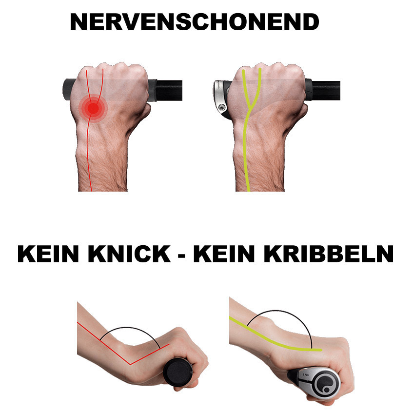 Ergon GC1 Biokork ergonomische Fahrradgriffe