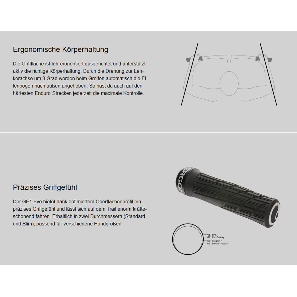 Ergon GE1 Evo MTB-Griffe