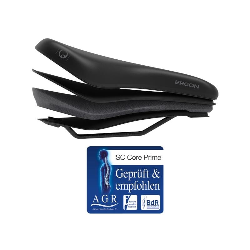 Ergon SC Core Prime Herren Fahrrad-Sattel