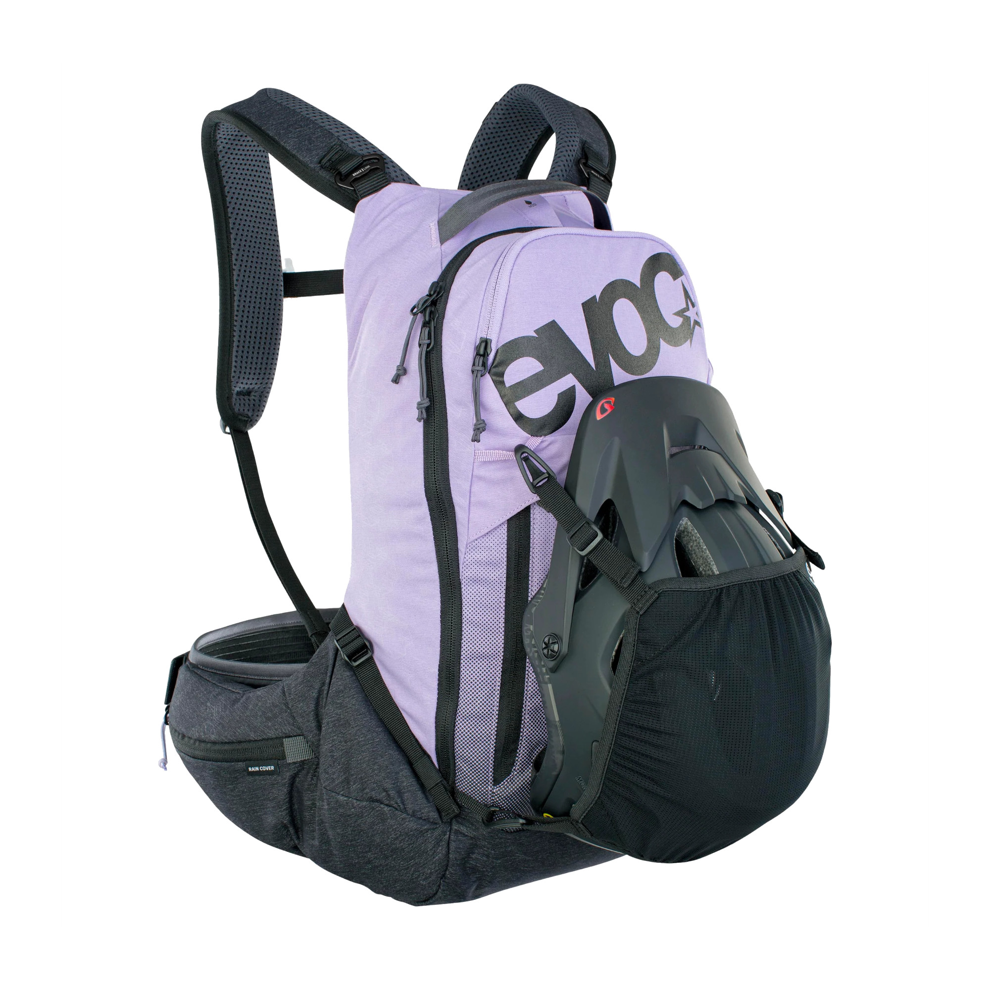 Evoc Trail Pro 16 Protektorrucksack schwarz-lila (L/XL)