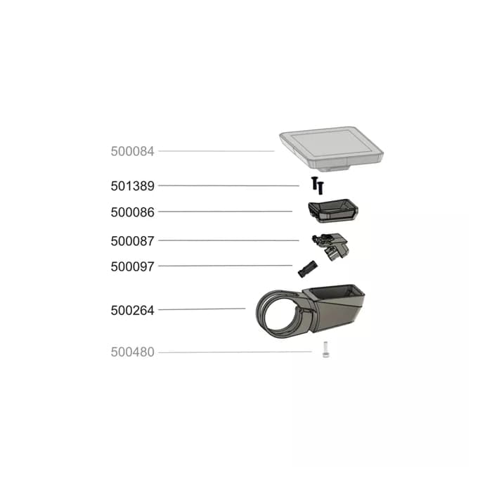 FIT Halter Set 31,8 mm für Center Display