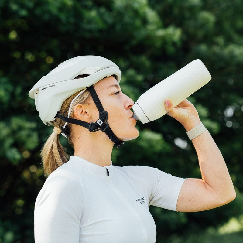 Keego Fahrrad Trinkflasche 750 ml weiß