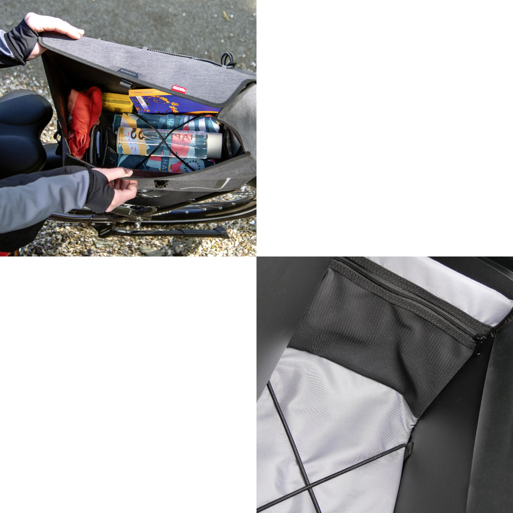 KLICKfix Rackpack Sport Waterproof Gepäckträgertasche für UniKlip 2