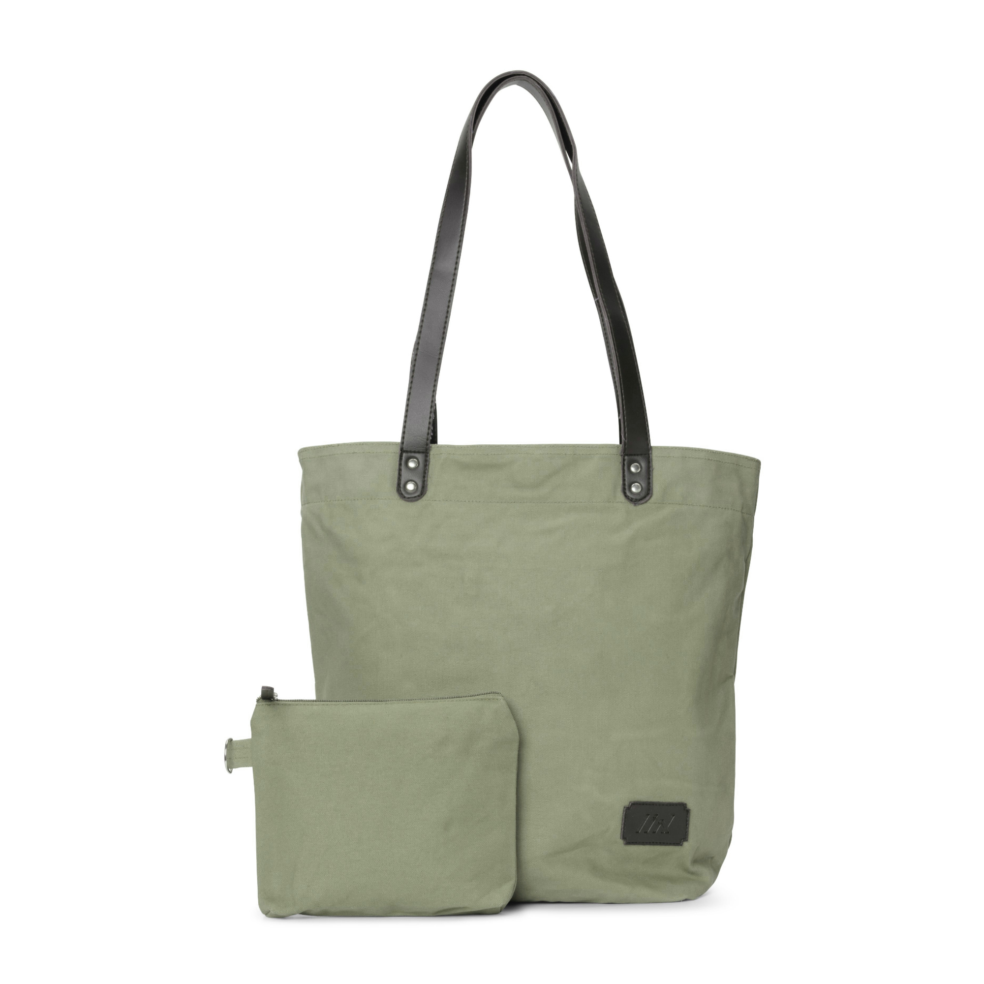 Liix Organic Canvas Fahrradtasche und Zusatztasche