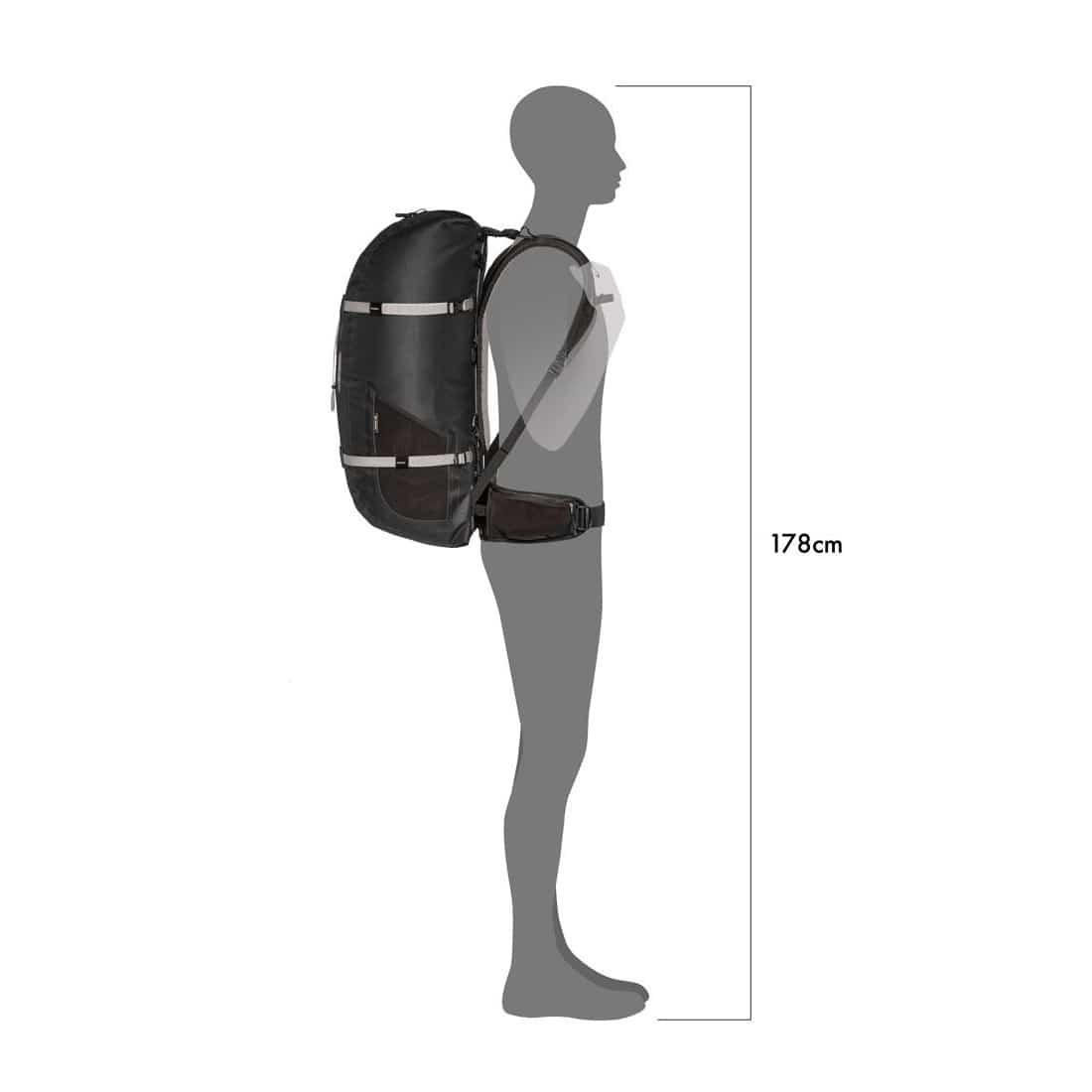 Ortlieb Atrack 45 l Outdoor-Rucksack schwarz