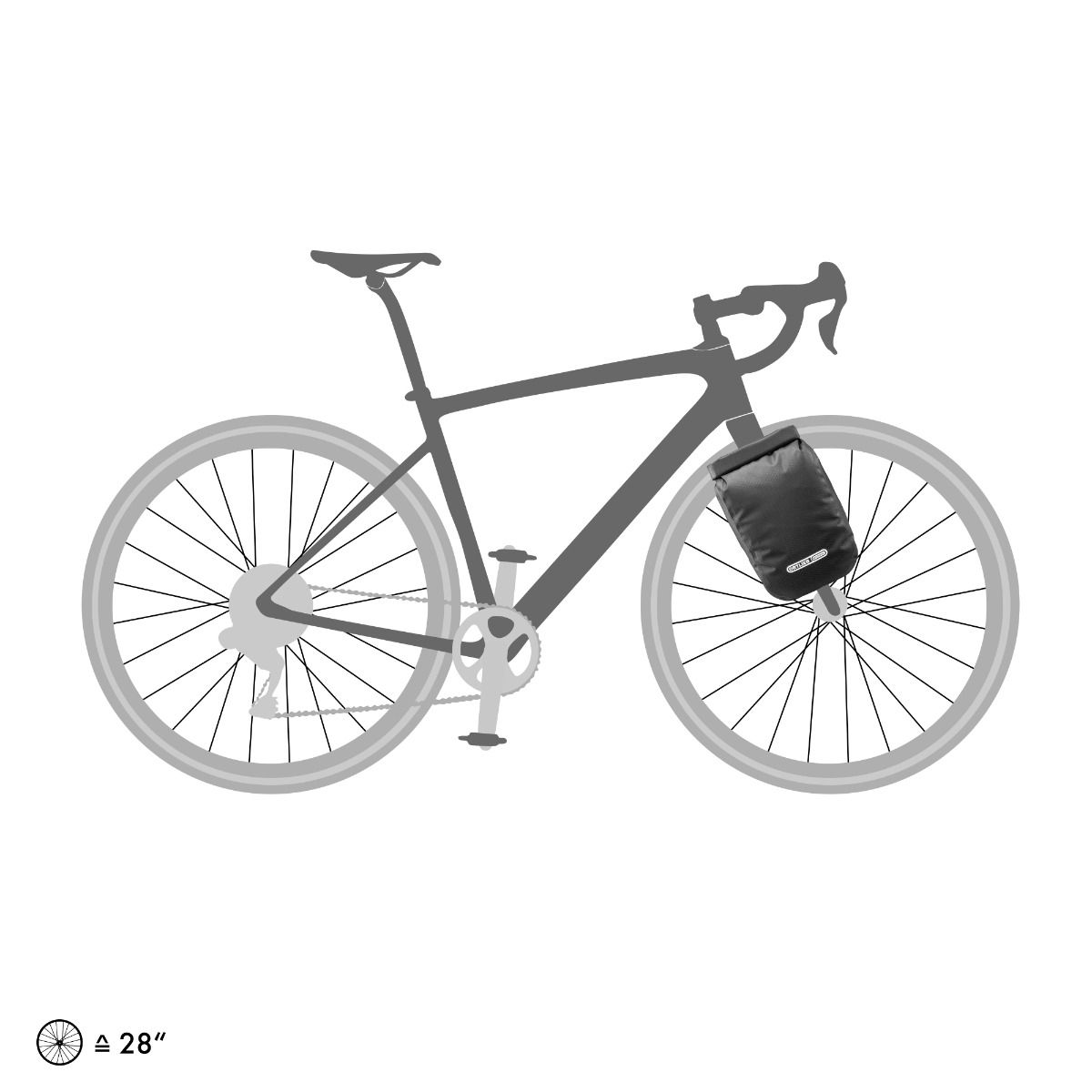Ortlieb Fork-Pack Bikepacking-Gabeltasche