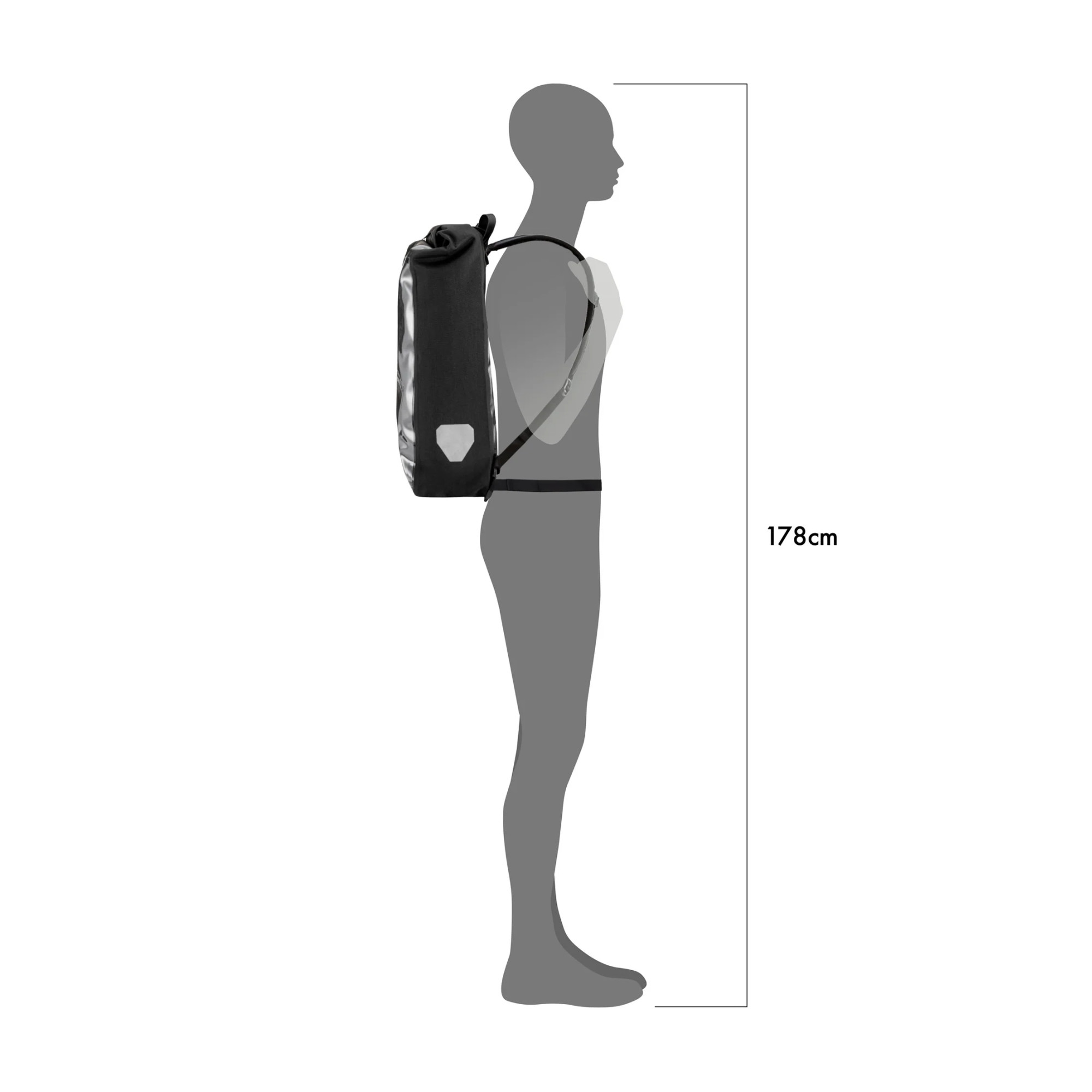 Ortlieb Messenger-Bag Pro Fahrradrucksack schwarz