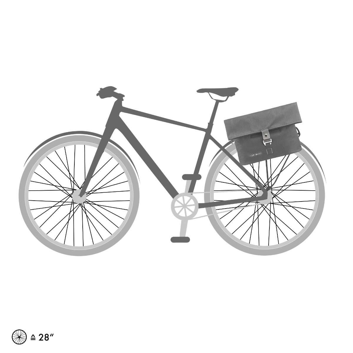 Ortlieb Twin-City Urban Fahrrad-Packtasche