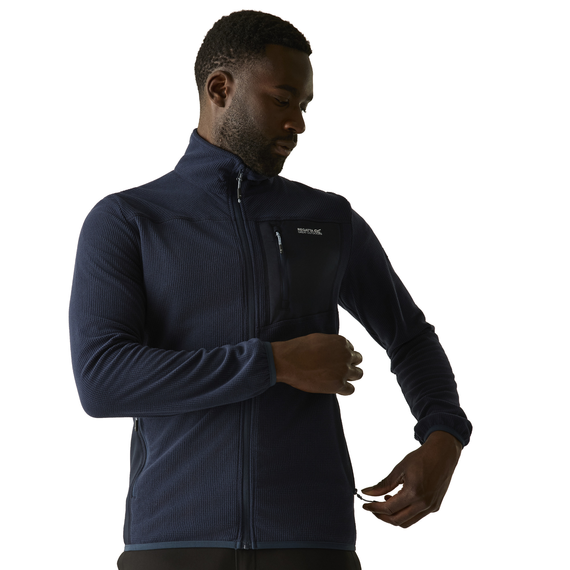 Regatta Eadle Fleece Fahrradshirt Herren langarm