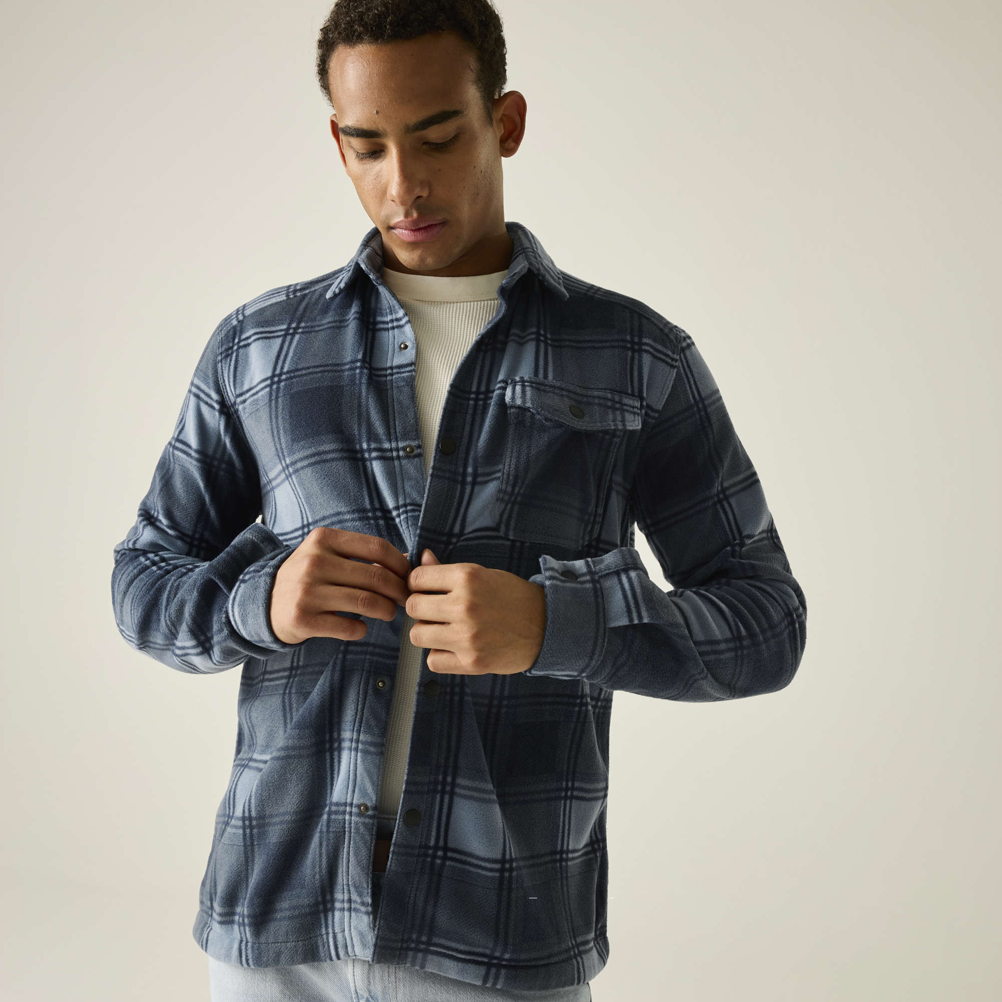 Regatta Frankie Fleece Fahrrad Shirt Herren Langarm
