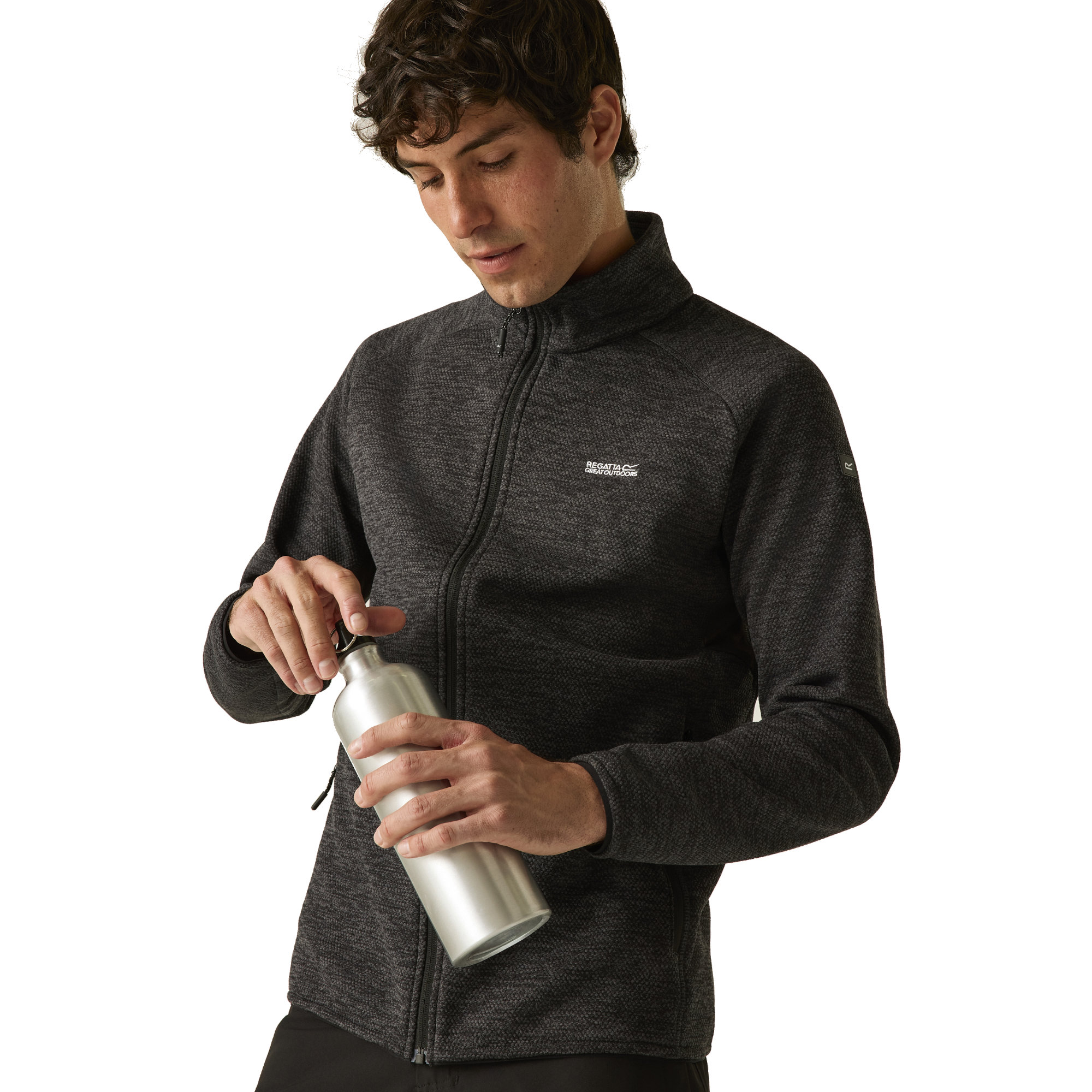 Regatta Harrow Midlayer Fahrrad Shirt Herren langarm
