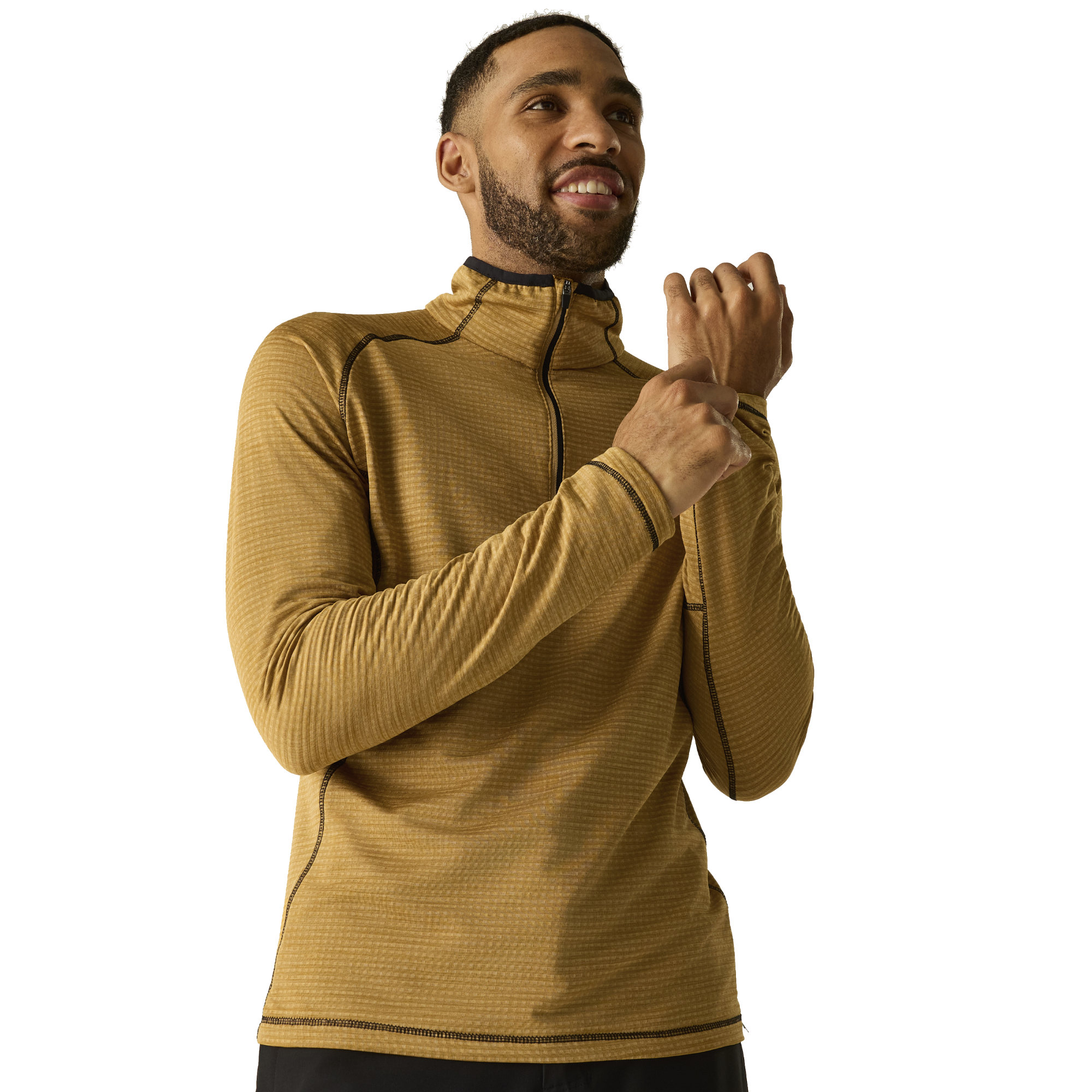 Regatta Yonder II Fleece Fahrrad Shirt Herren langarm