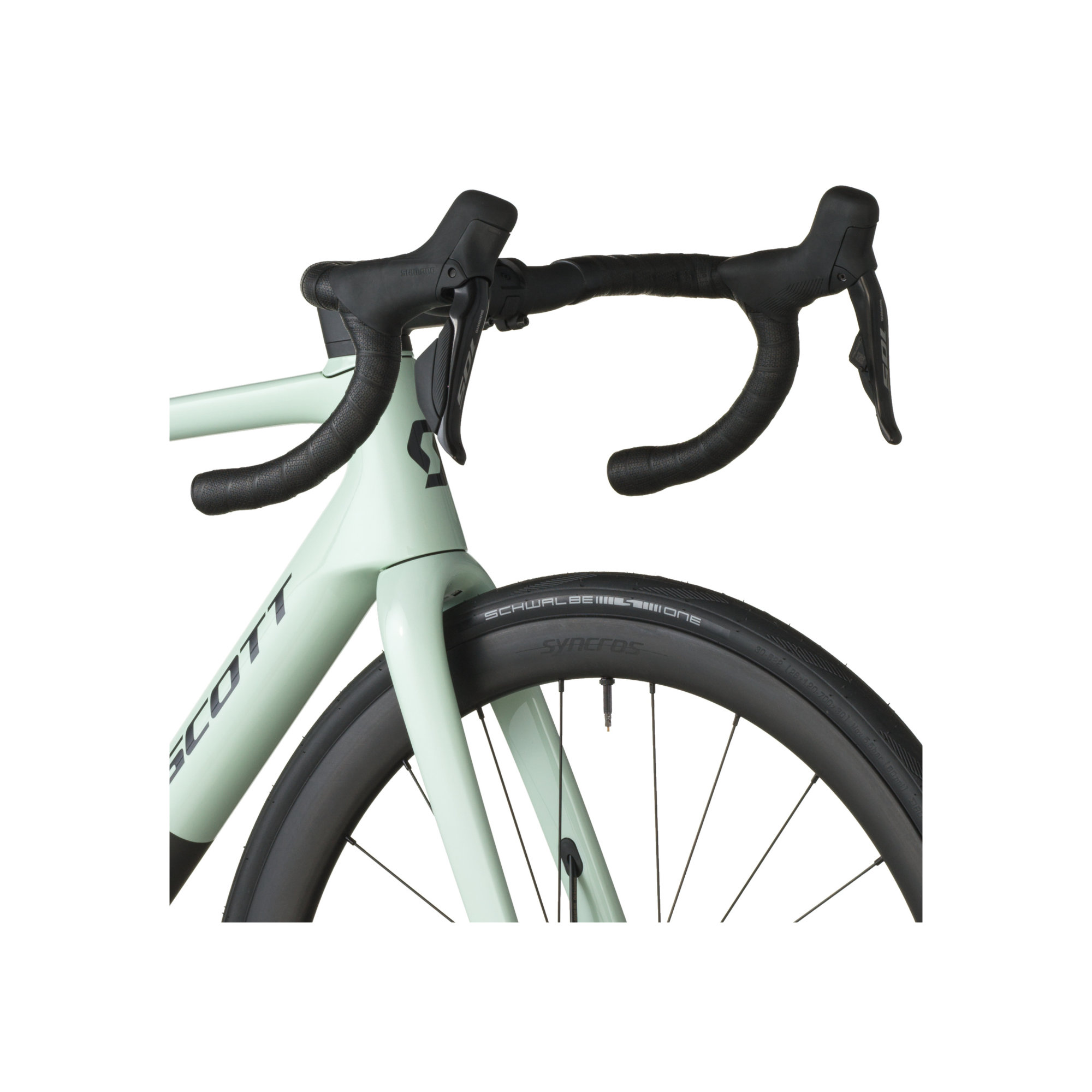 Scott Addict RC 30 Rennrad Herren 28" grün