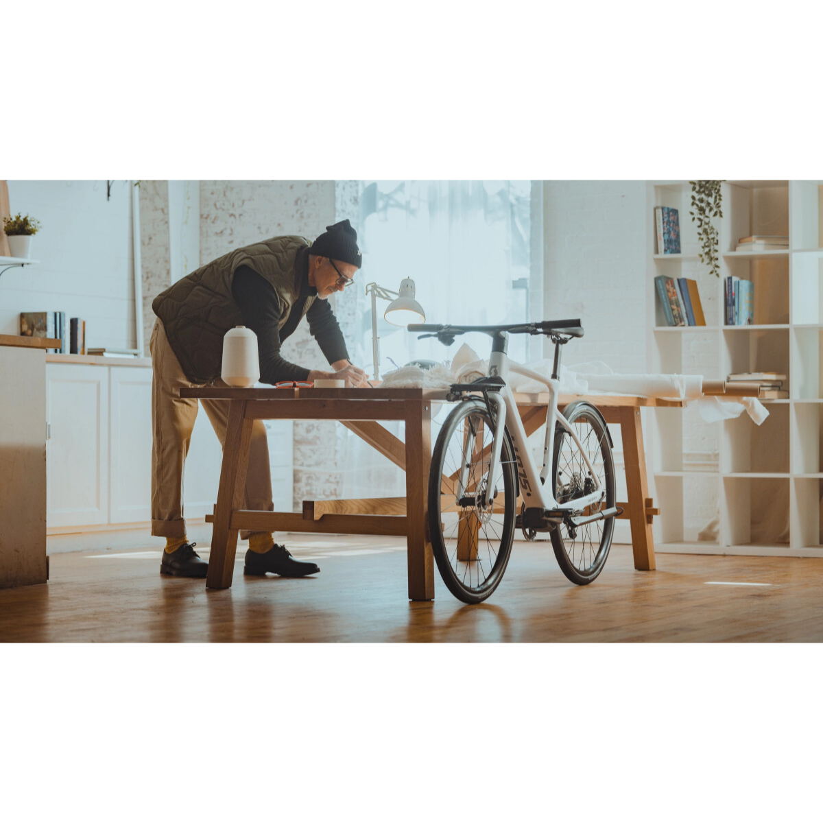 Scott Silence eRide E-Bike City Bike 28" weiß