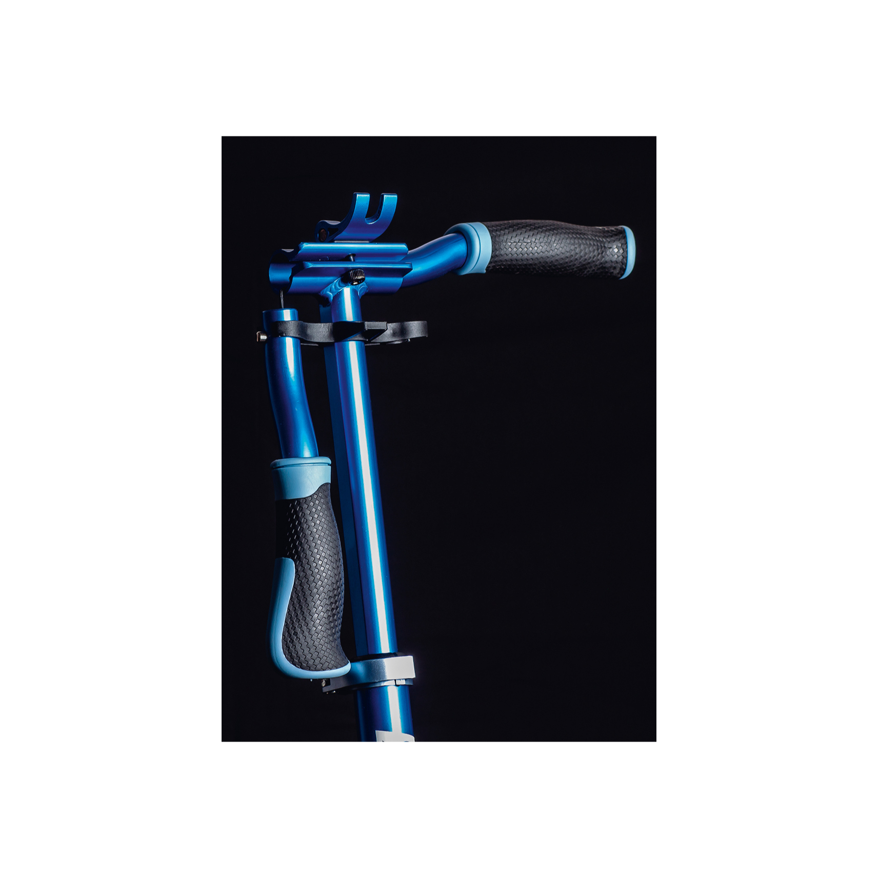 SixDegrees Aluminium Scooter 205 mm blau