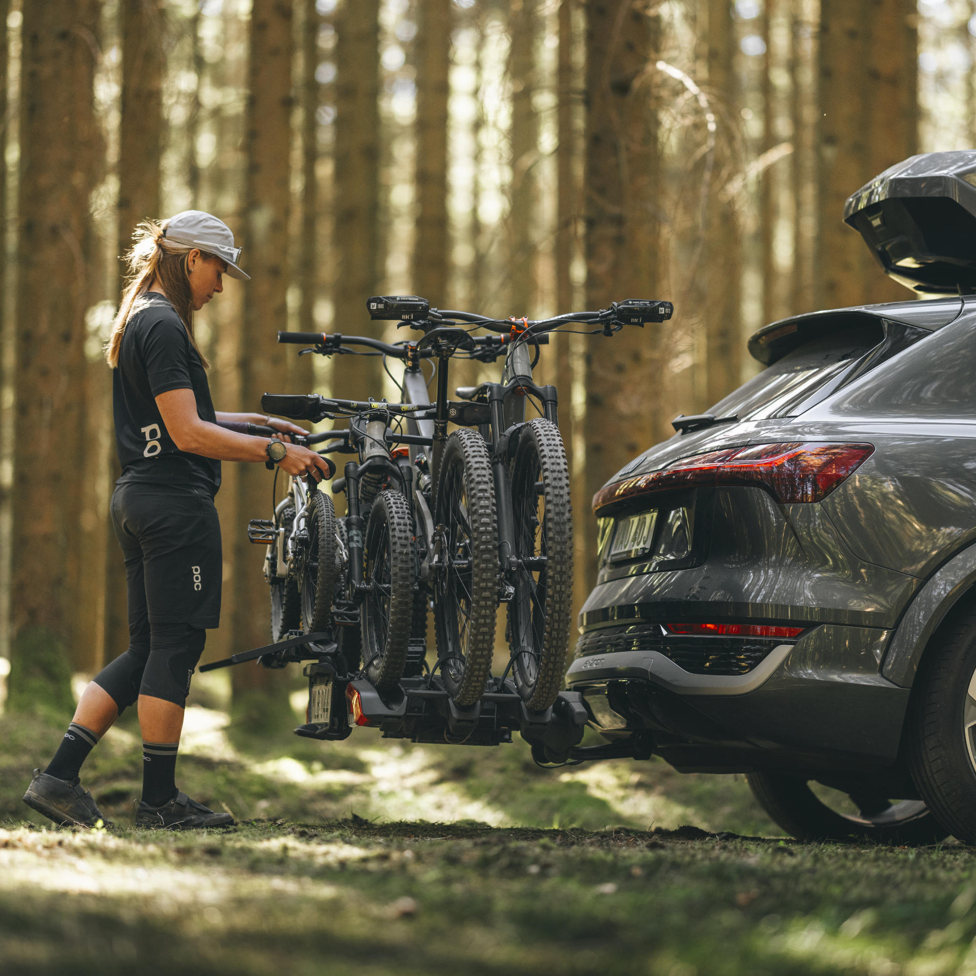 Thule EasyFold 3 Fahrradträger Anhängerkupplung für 3 Räder