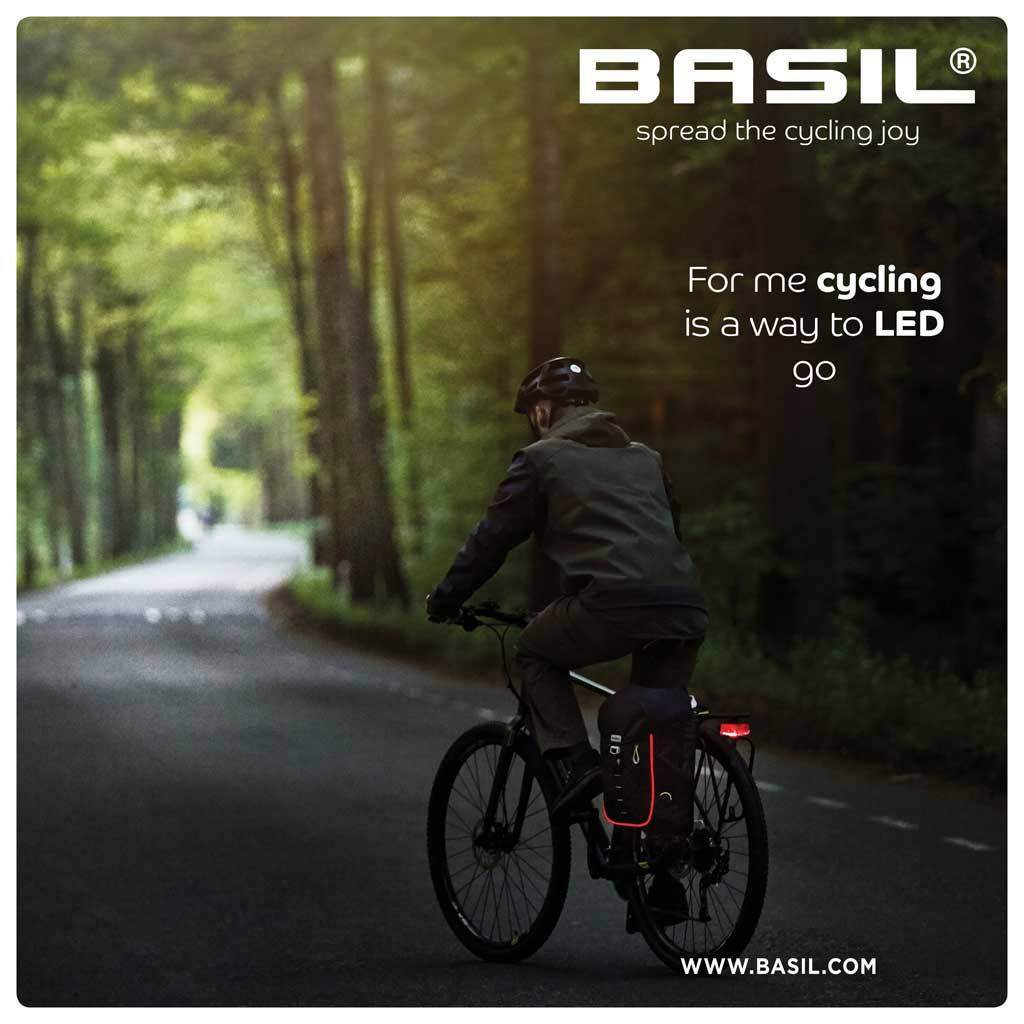 Basil Miles Nordlicht Fahrradrucksack