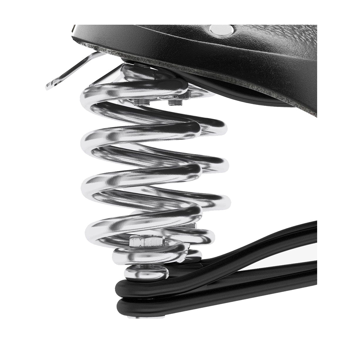 Brooks B66 Fahrrad-Sattel schwarz