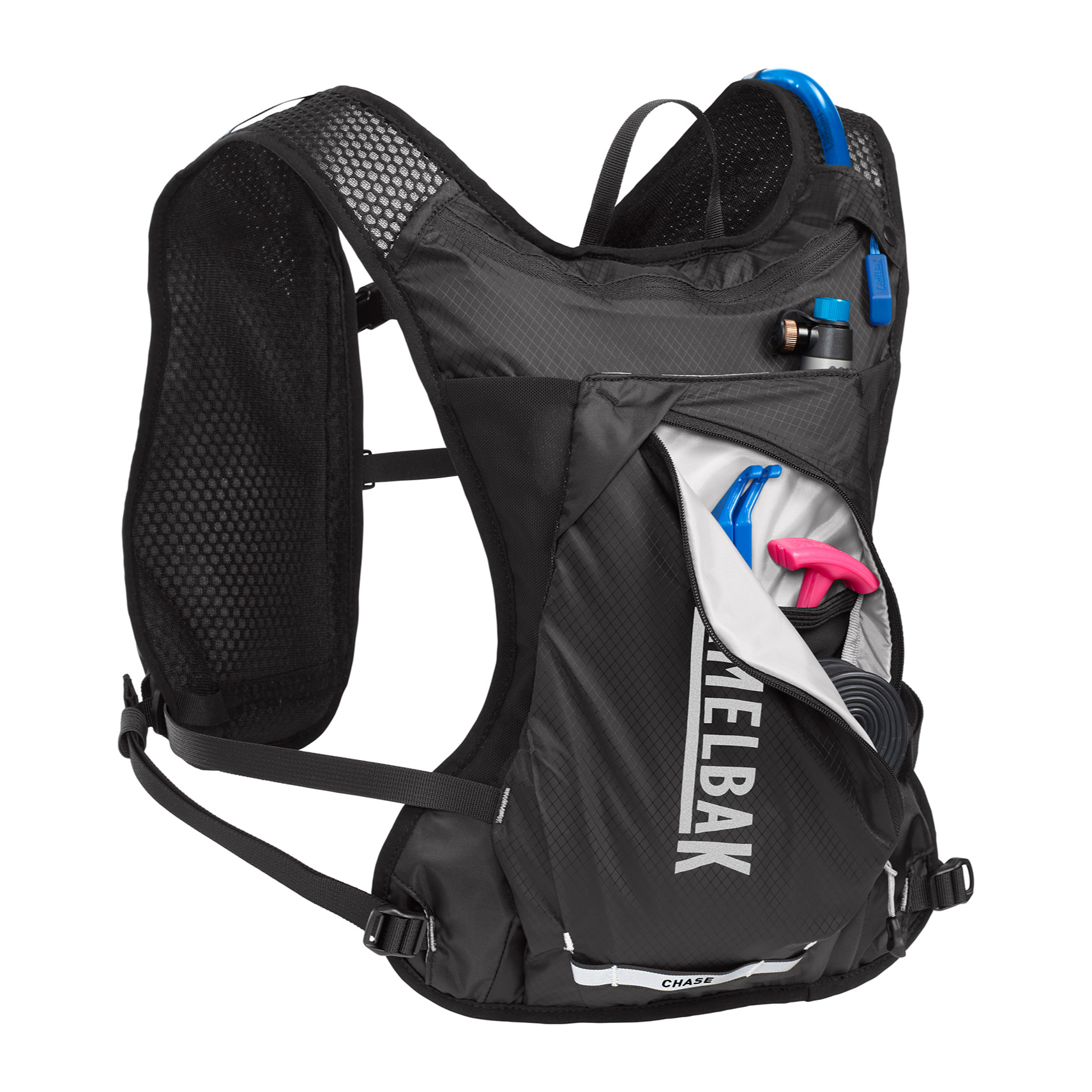Camelbak Womens Chase Race 4 Trinkweste inkl. Trinkblase schwarz
