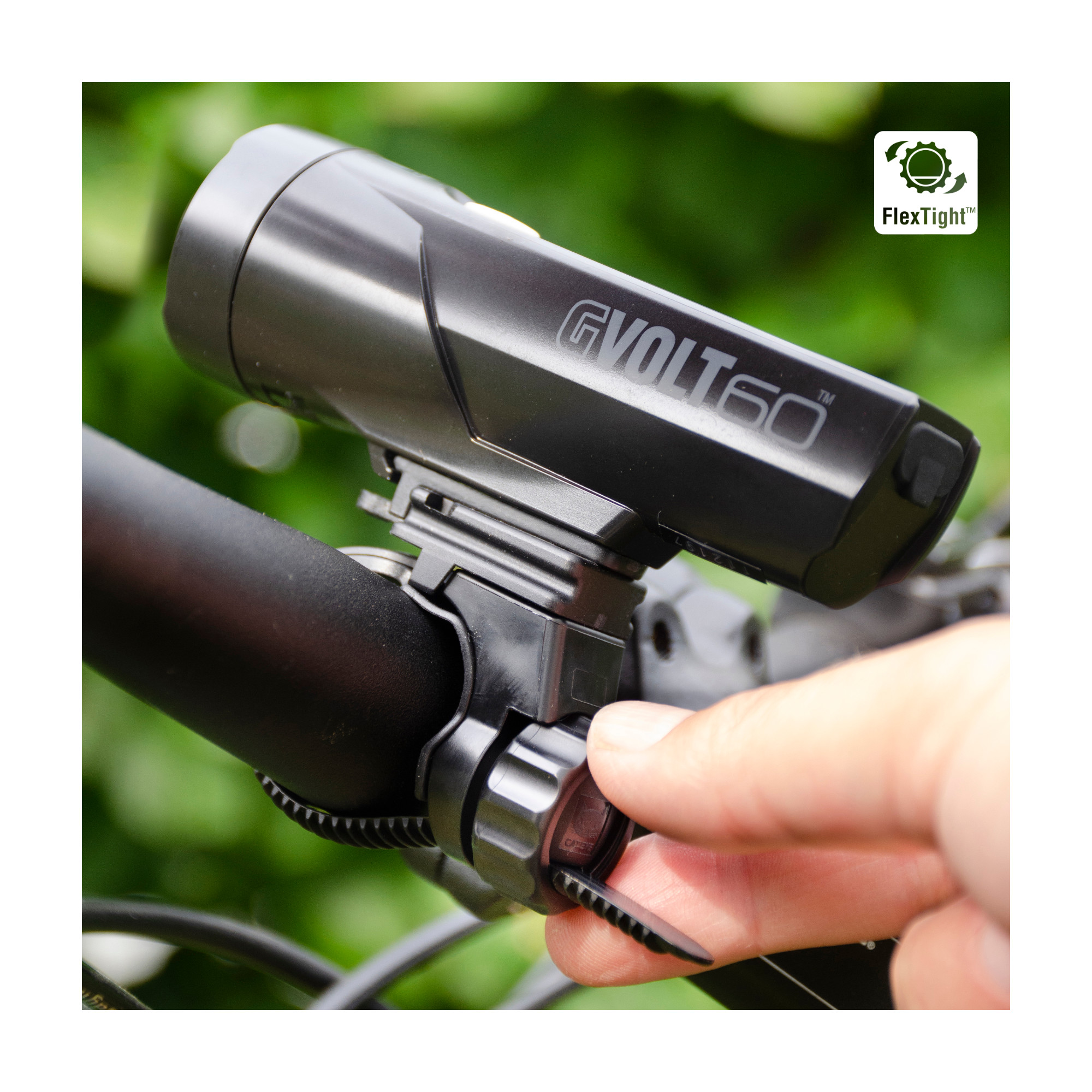 Cateye GVolt 60 + Rapid Micro G USB Fahrradlicht Set