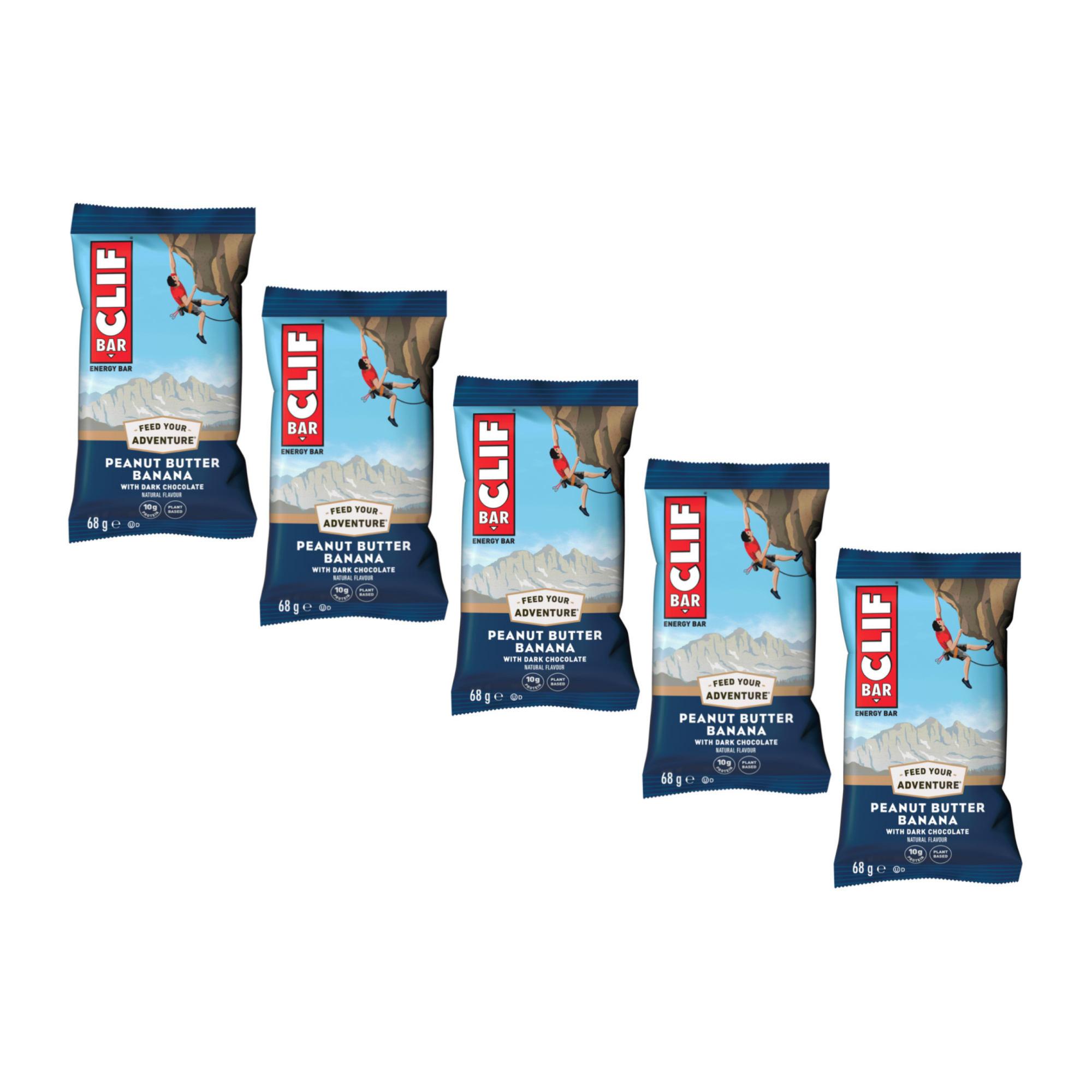 Clif Bar Energieriegel 5er-Set (5 x 68 g)