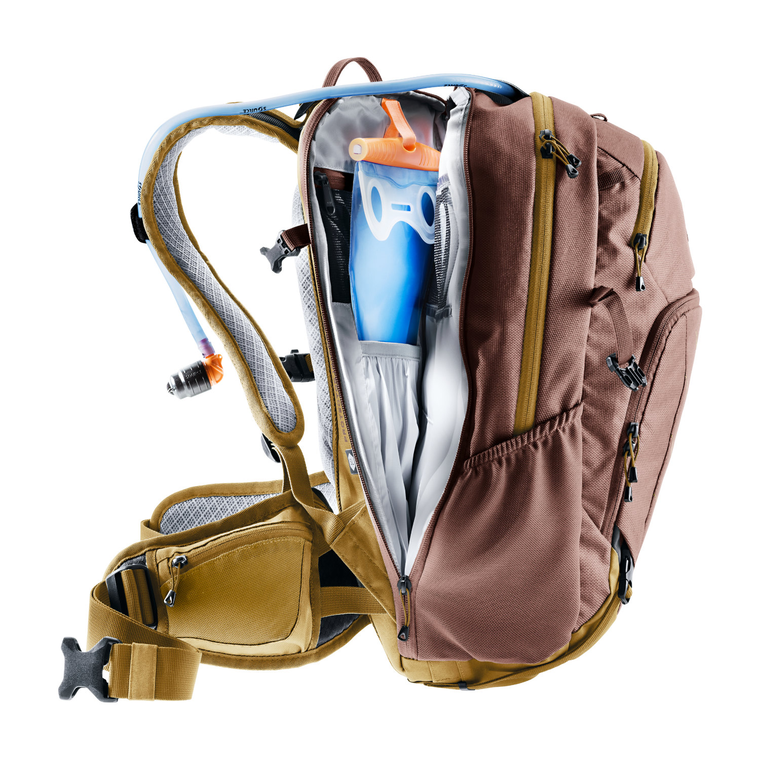 Deuter Attack 18 SL Protektor-Rucksack Damen raisin-almond