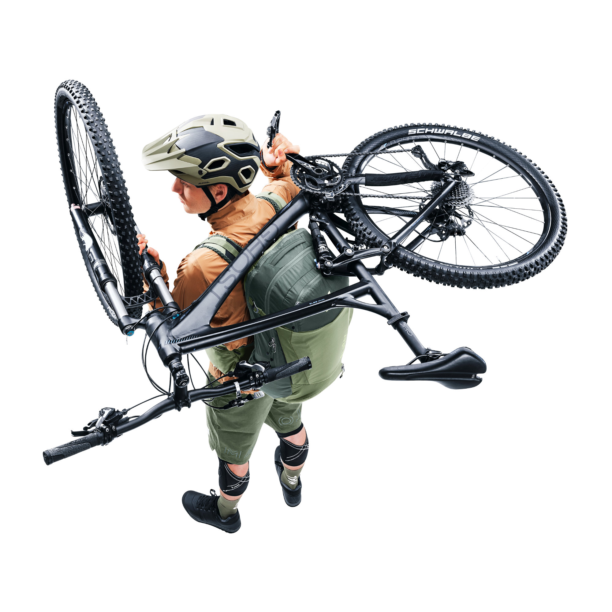 Deuter Trans Alpine Pro 28 Fahrradrucksack grün