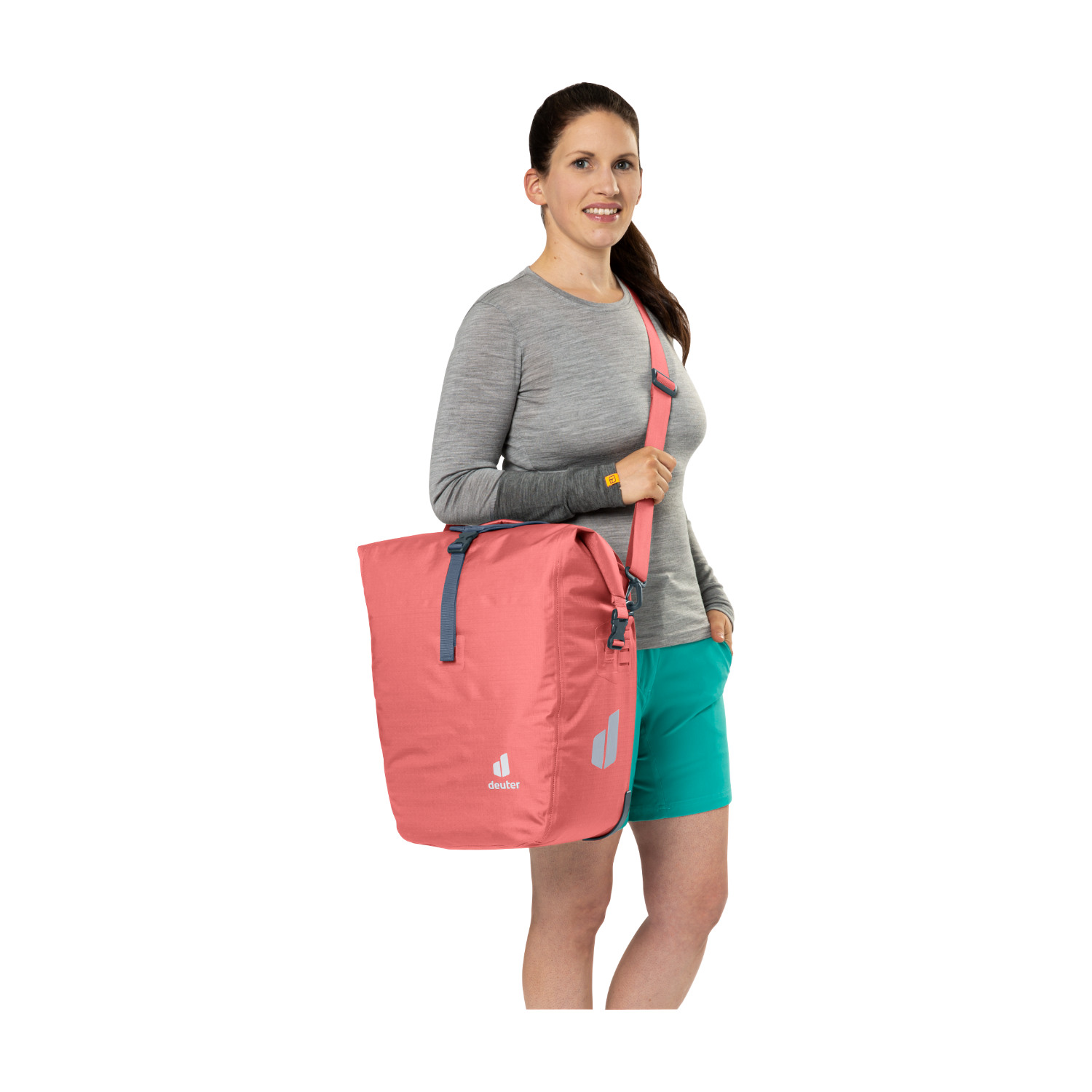 Deuter Weybridge 25+5 Fahrradtasche rot