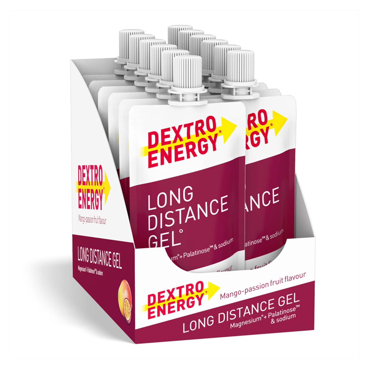 Dextro Energy* Long Distance Gel** Energy-Gel Box (12x50 ml)