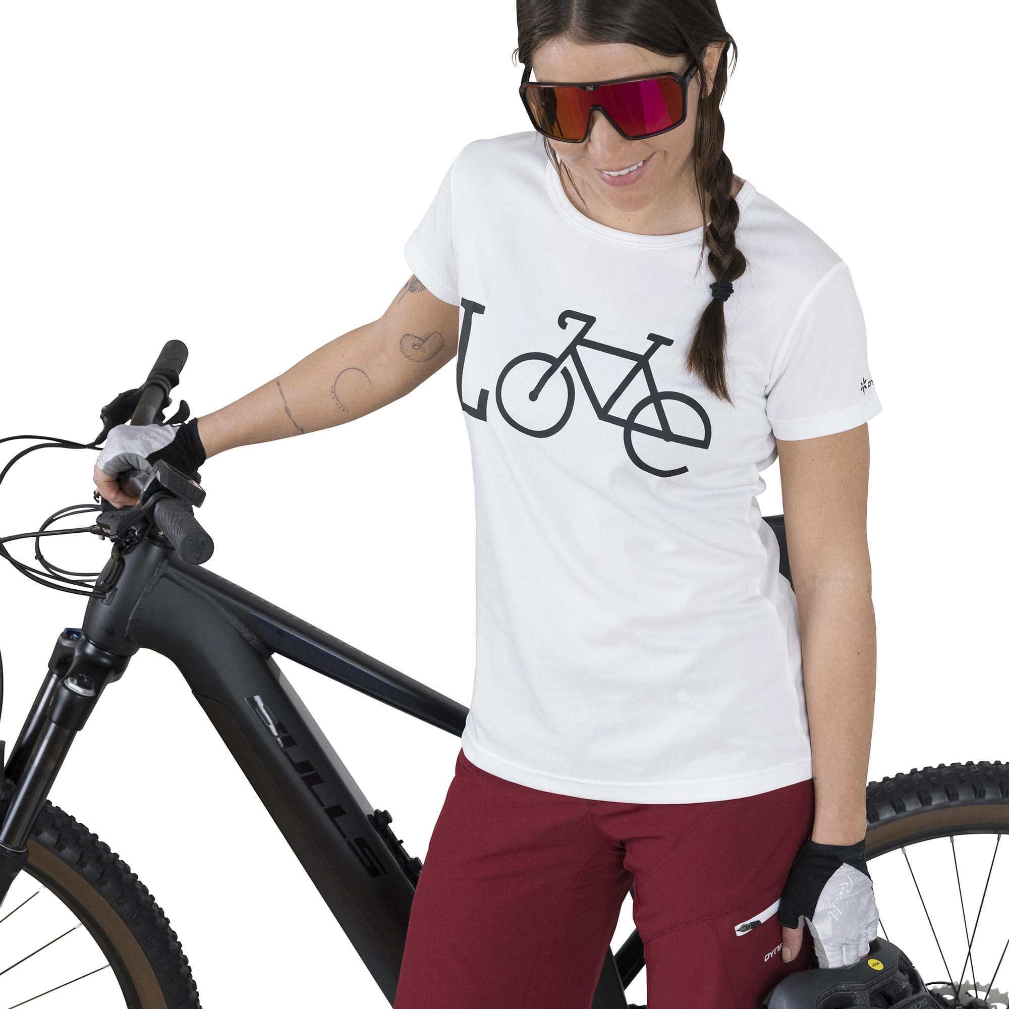 Dynamics Bella Technical Tee Rad Shirt kurzarm Damen
