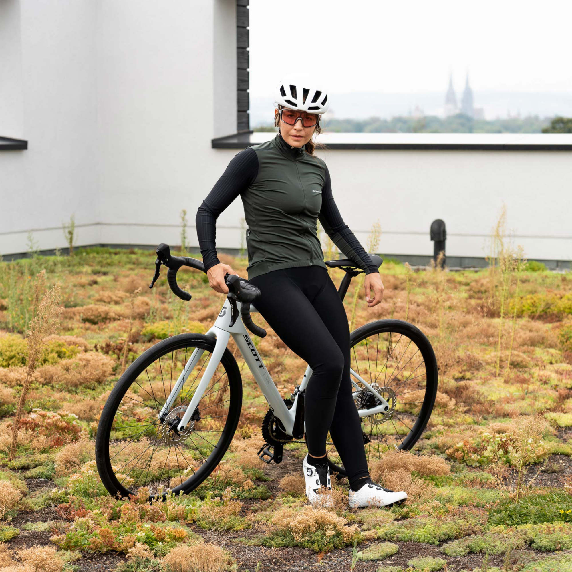 Dynamics Elegant Line Winter Radtrikot Damen