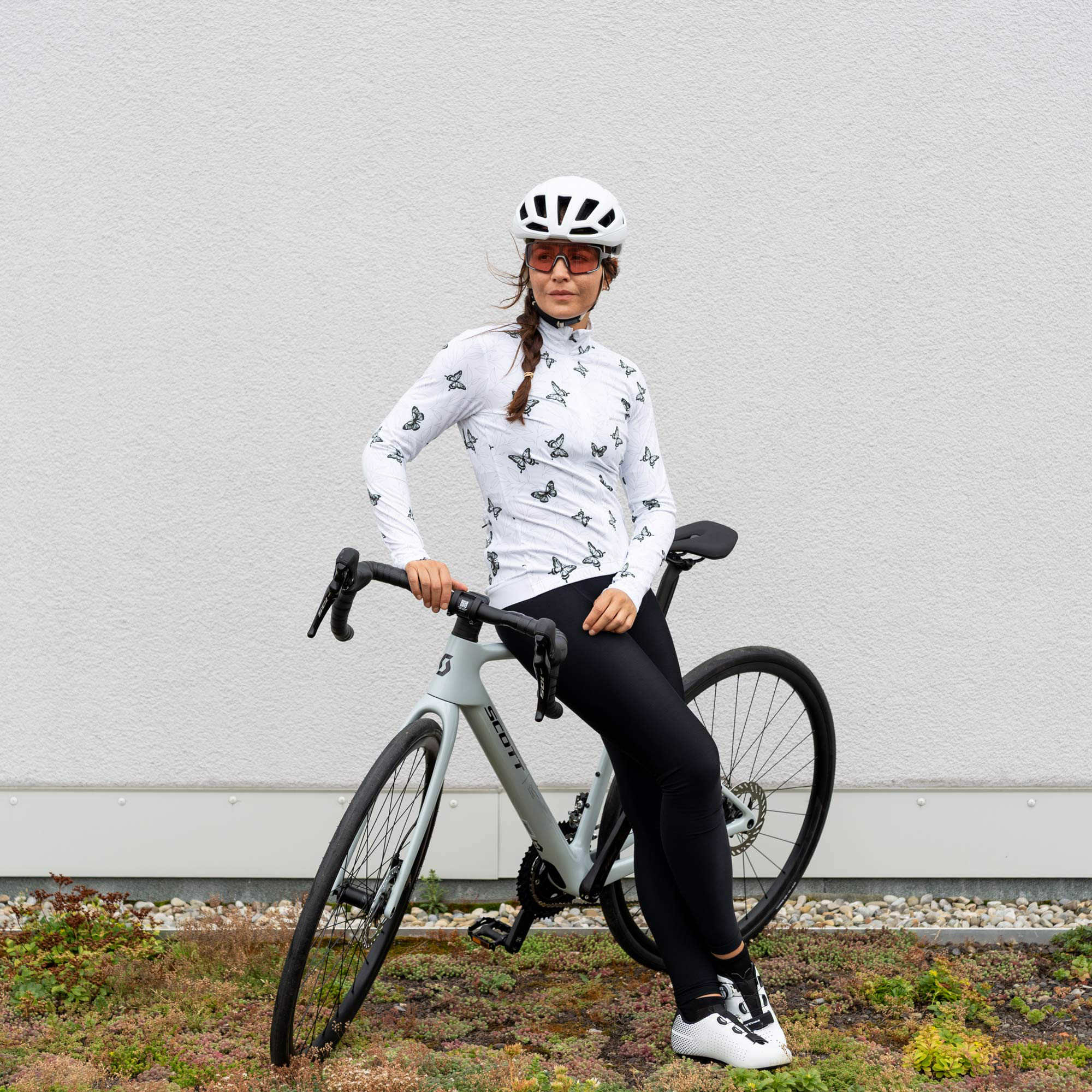 Dynamics Farfalla Winter Radtrikot Damen langarm