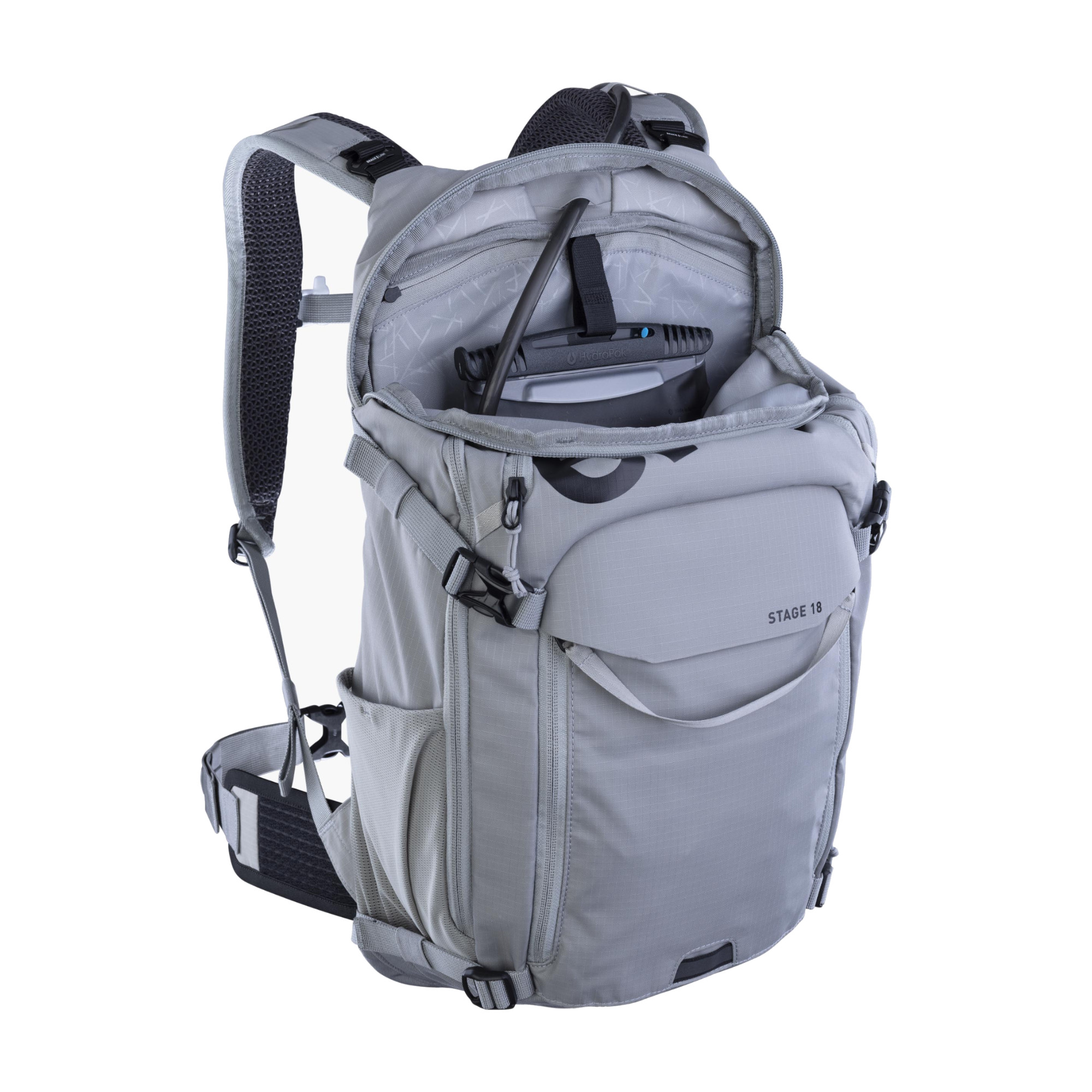 Evoc Stage 18 Fahrradrucksack grau