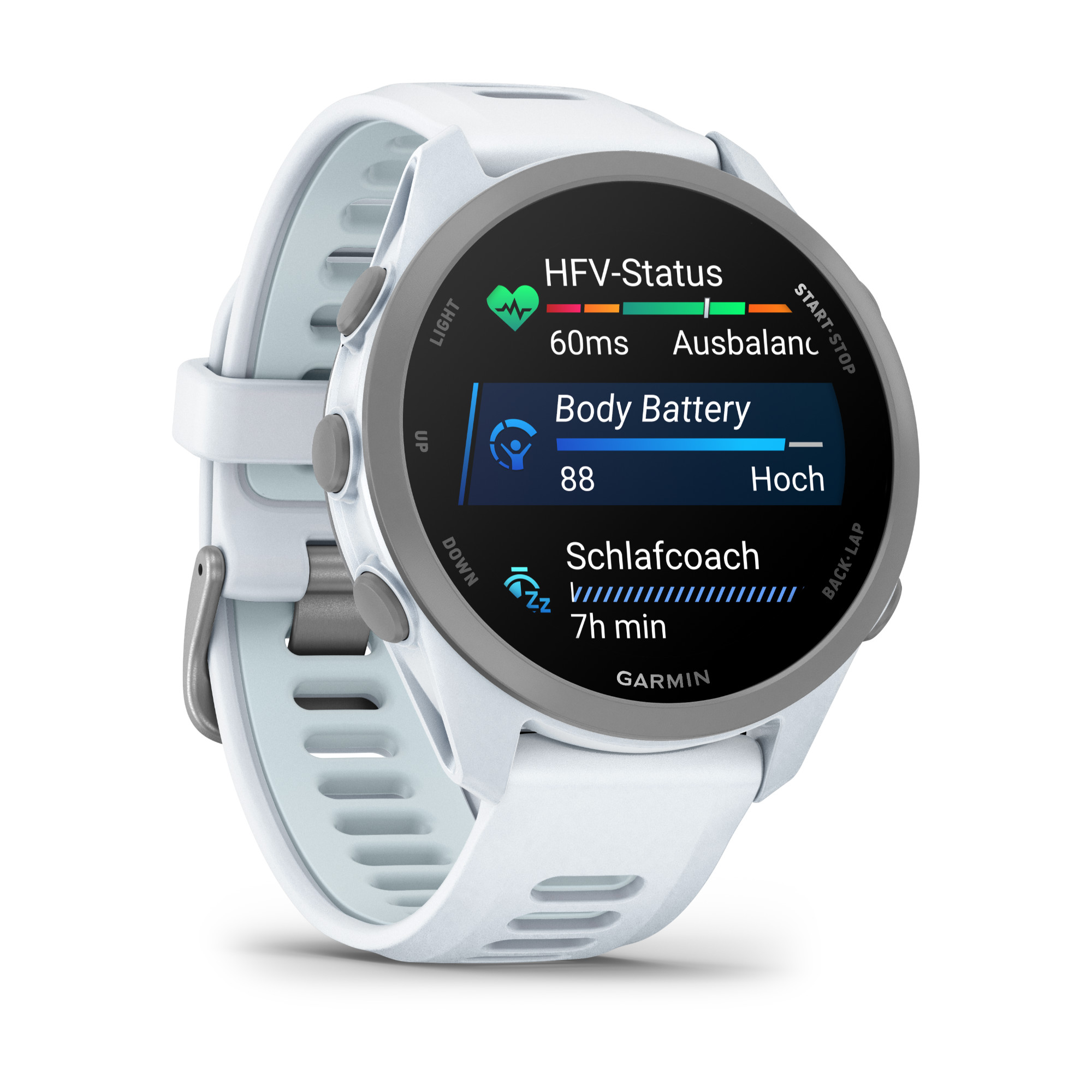 Garmin Forerunner 170 Smartwatch weiß/grau
