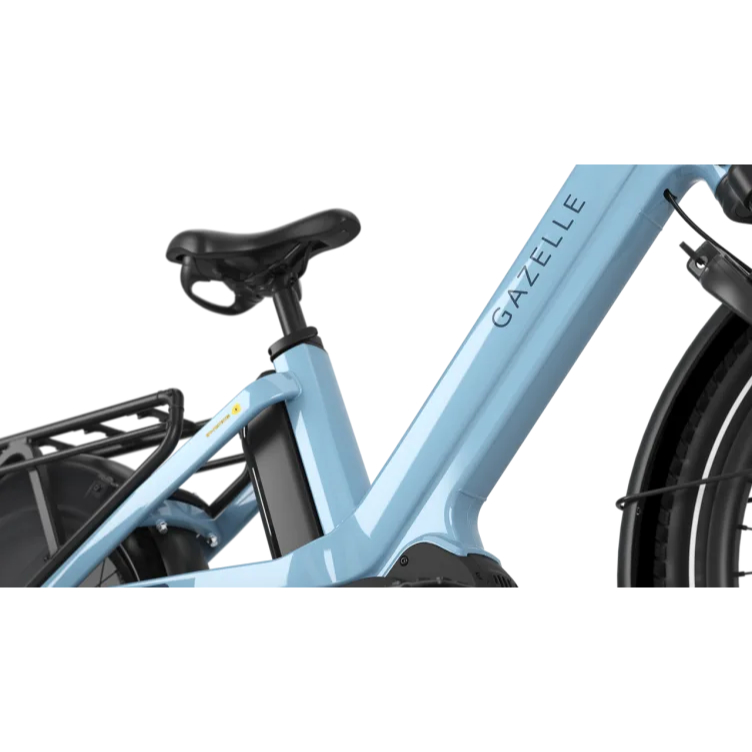 Gazelle Cabby C380 E-Bike Lastenrad Tiefeinsteiger 26" blau