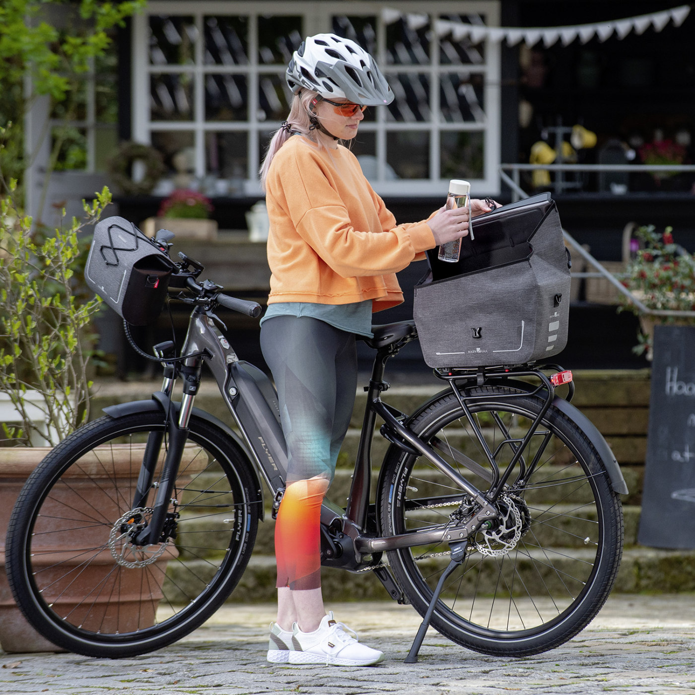 KLICKfix Rackpack Sport Waterproof Gepäckträgertasche für Racktime