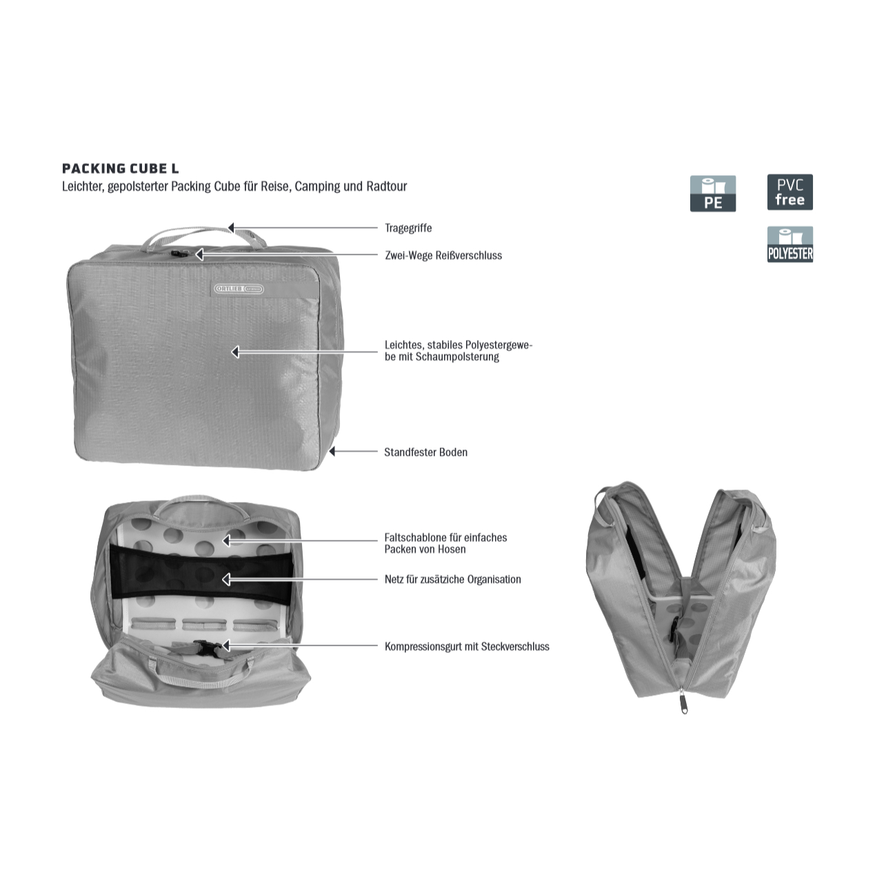 Ortlieb Packing Cube L Organizer für Fahrradtasche