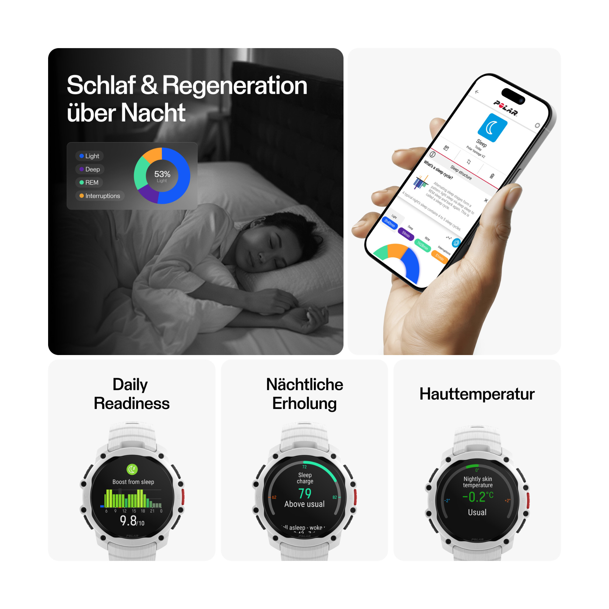 Polar Street X Sport Smartwatch weiß