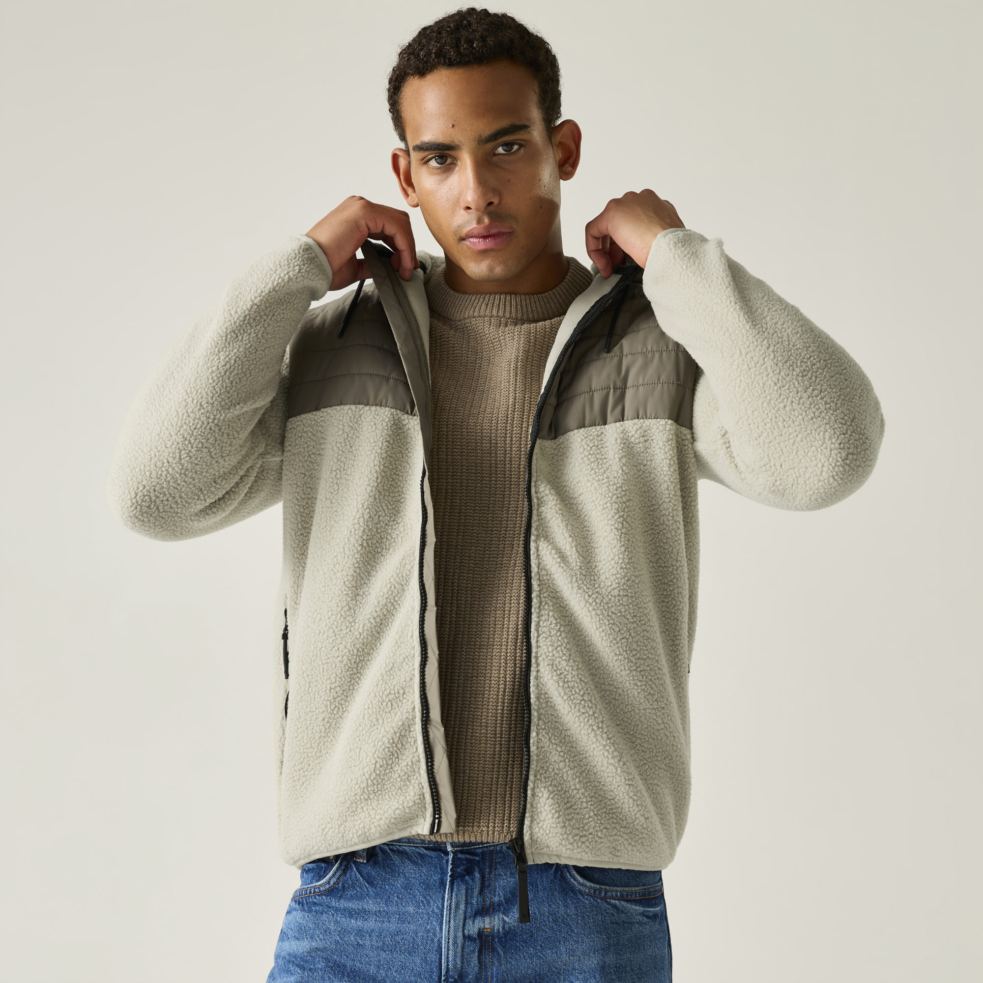 Regatta Frankie Borg Hybrid Fahrrad Thermojacke Herren