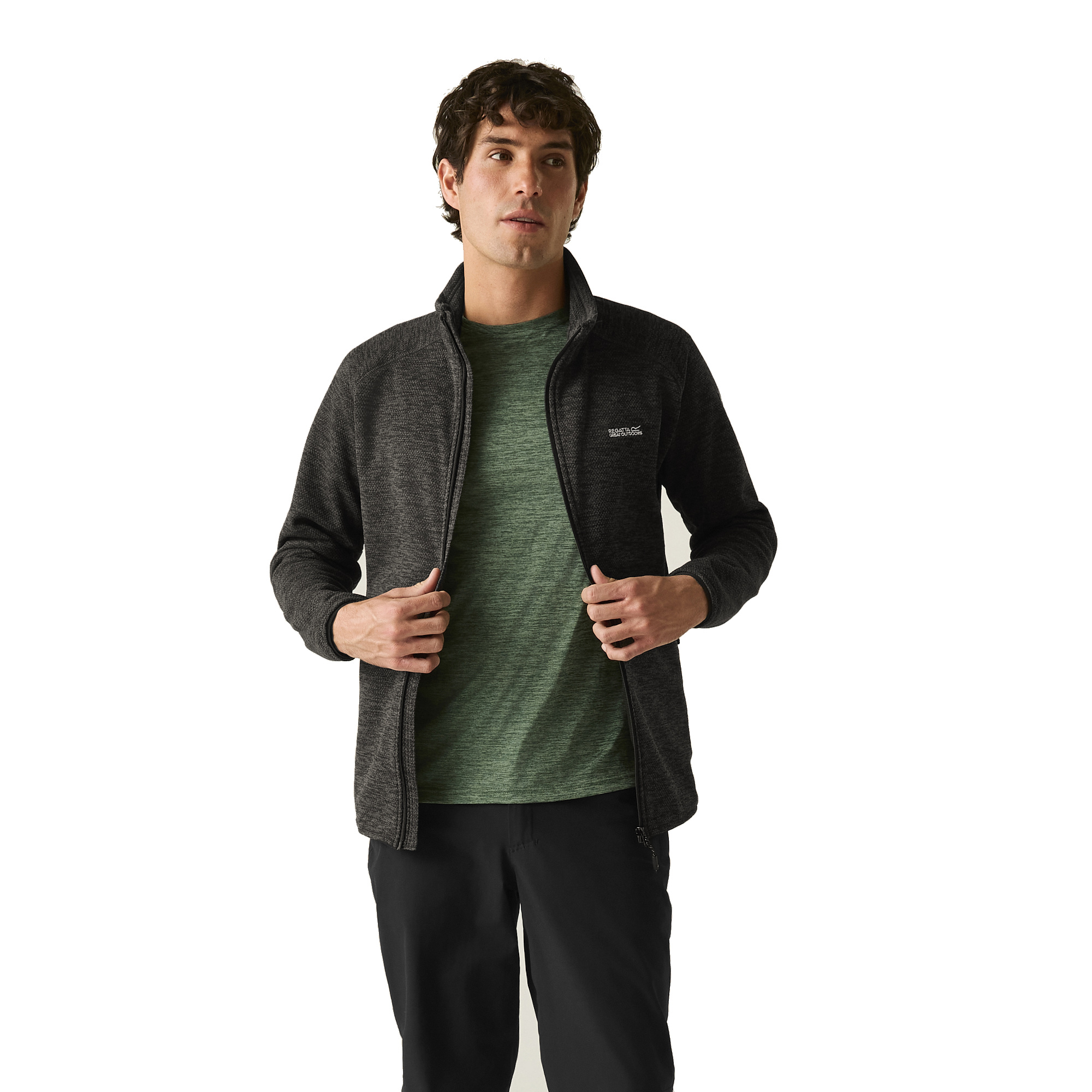 Regatta Harrow Midlayer Fahrrad Shirt Herren langarm