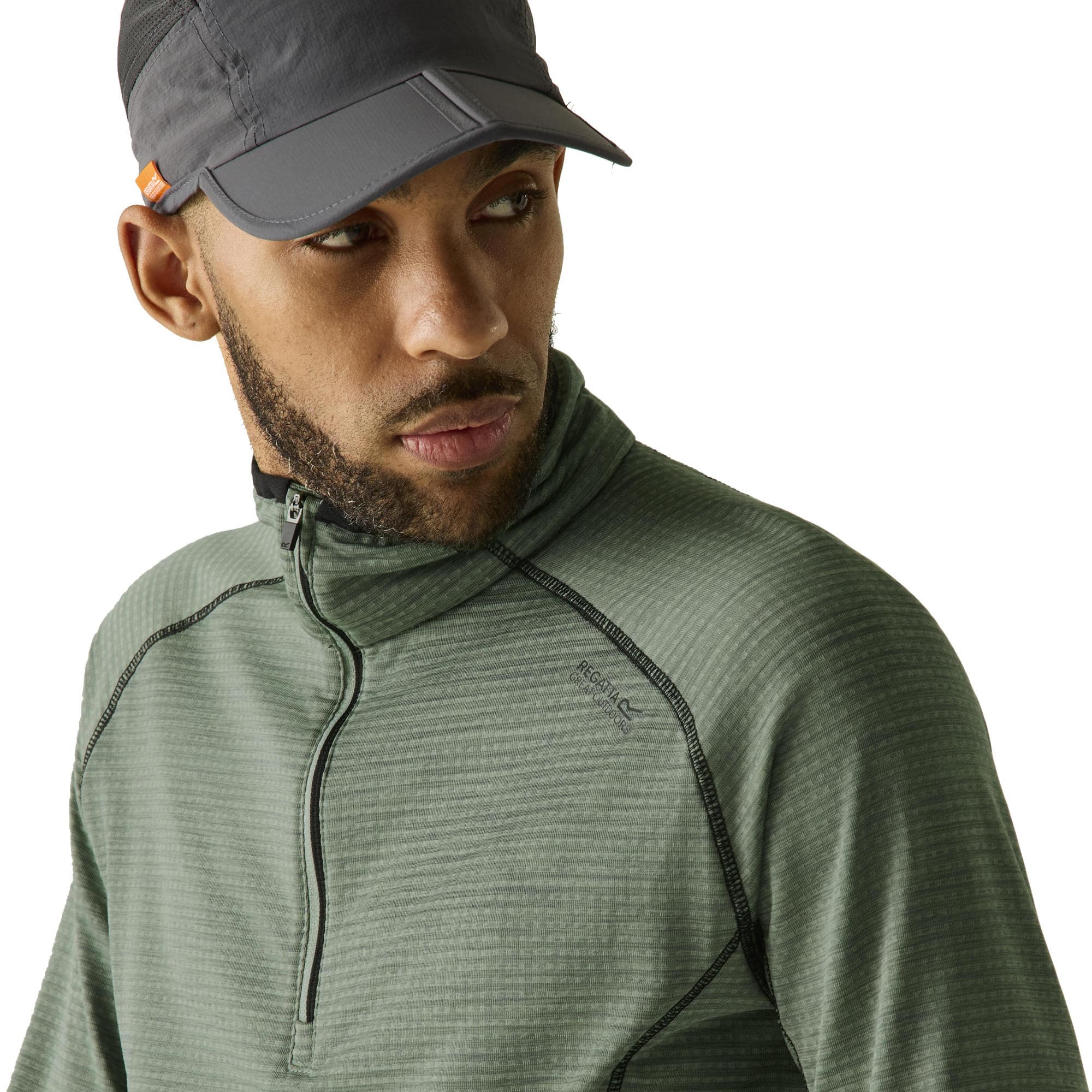 Regatta Yonder II Fleece Fahrrad Shirt Herren langarm