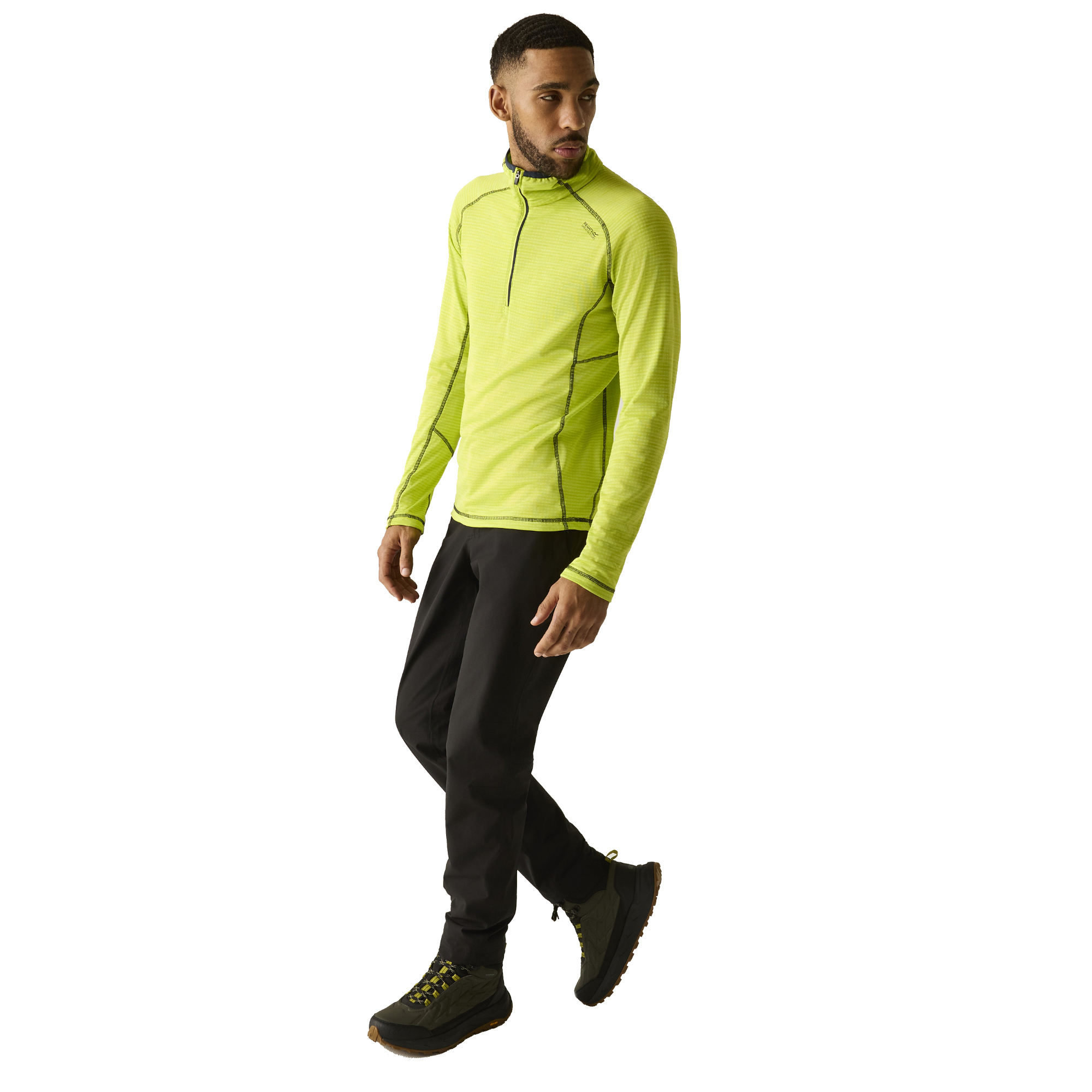Regatta Yonder II Fleece Fahrrad Shirt Herren langarm